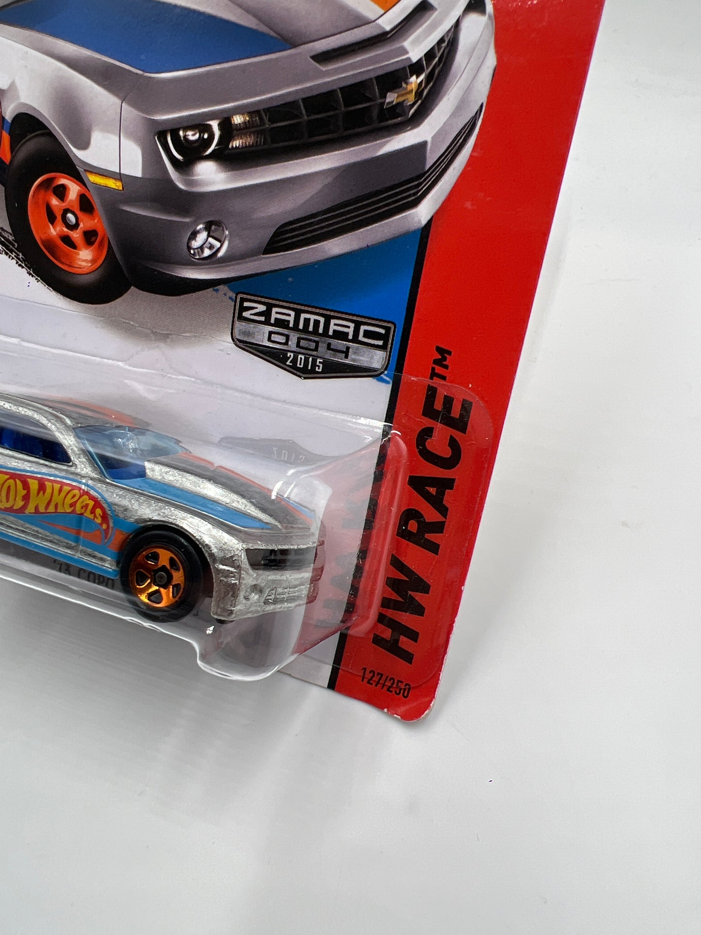 2015 Hot Wheels Walmart Exclusive Zamac 4 #127 13 Copo Camaro 147C