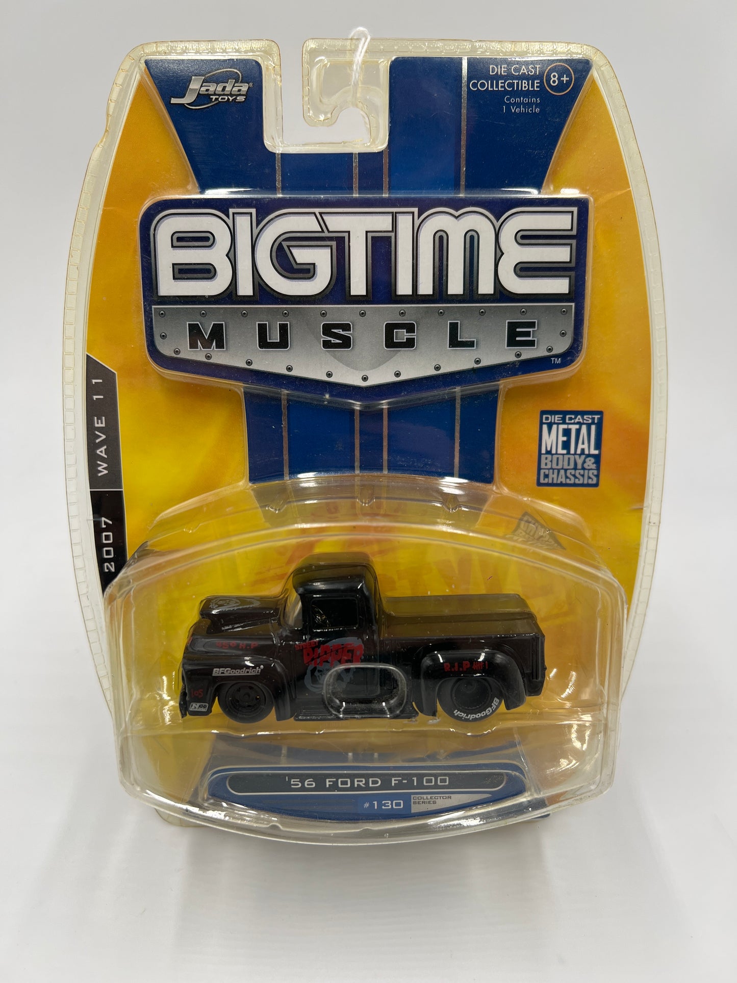 2007 Jada Big Time Muscle Wave 11 #130 56 Ford F-100 Black