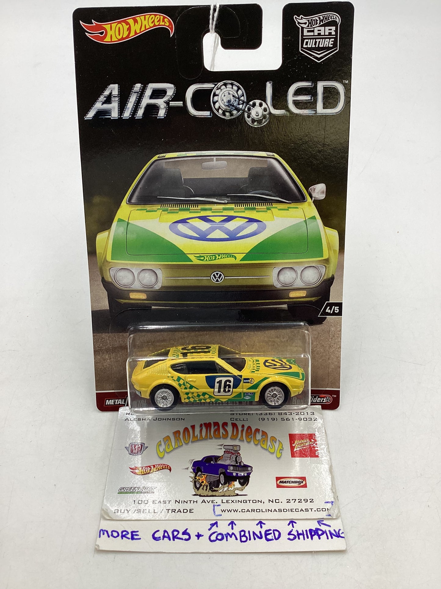 Hot Wheels Air Cooled Volkswagen SP2 4/5 245E