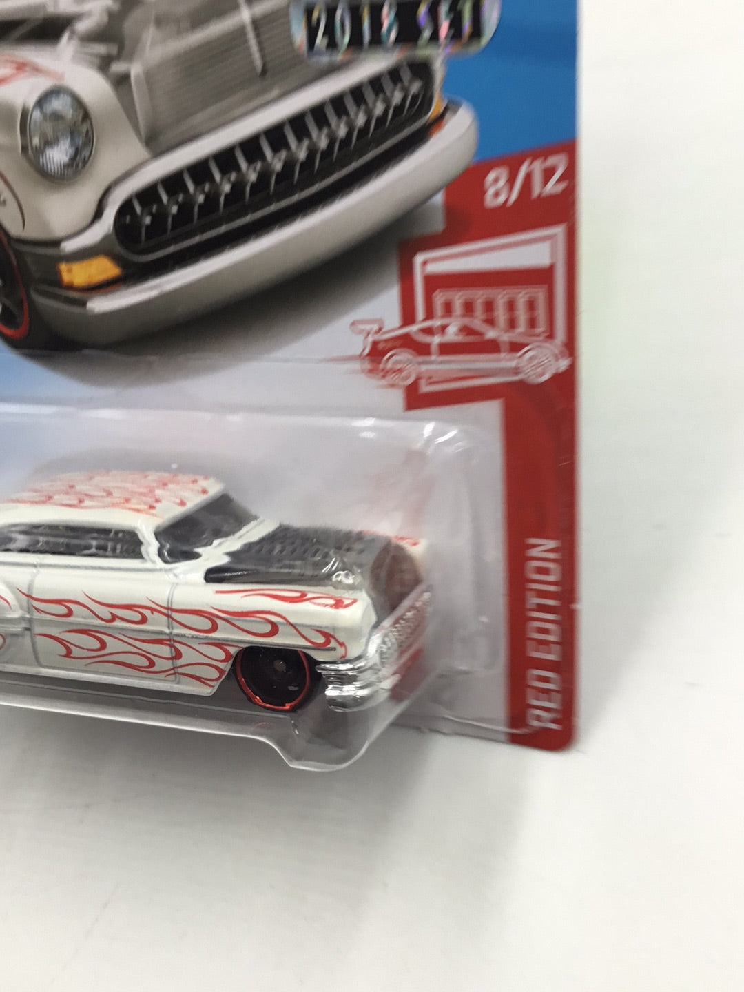 2018 hot wheels red edition #8 Custom 53 Chevy target red factory sealed sticker 150B