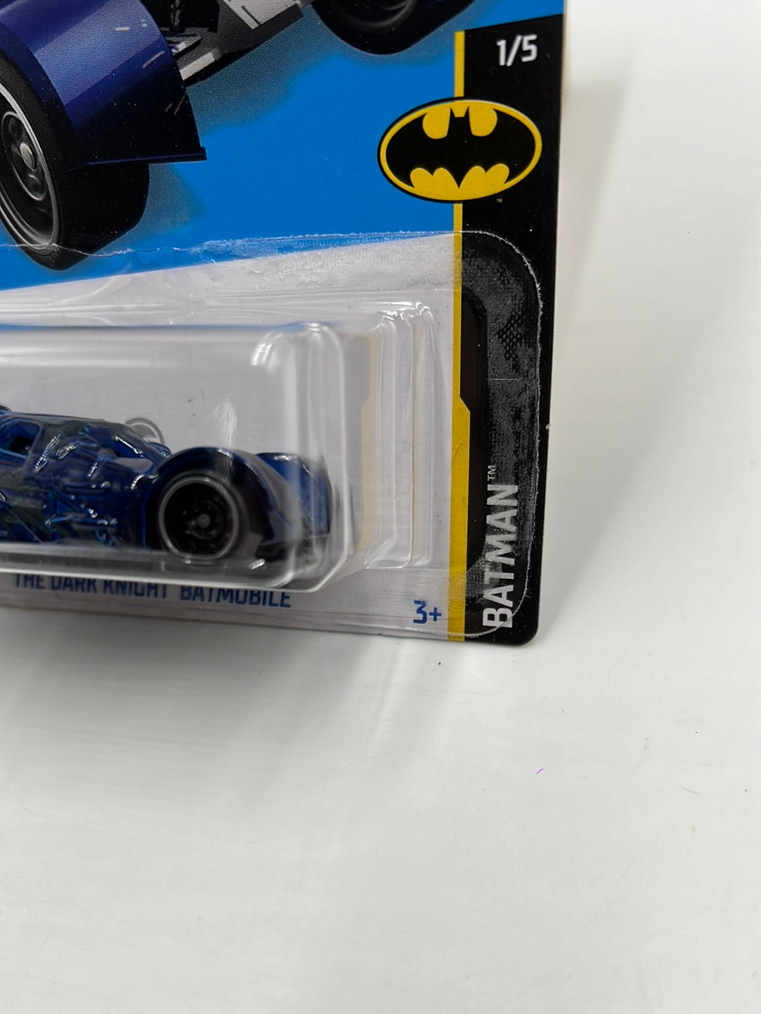 Hot Wheels 2022 Treasure Hunt The Dark Knight Batmobile #7 276F