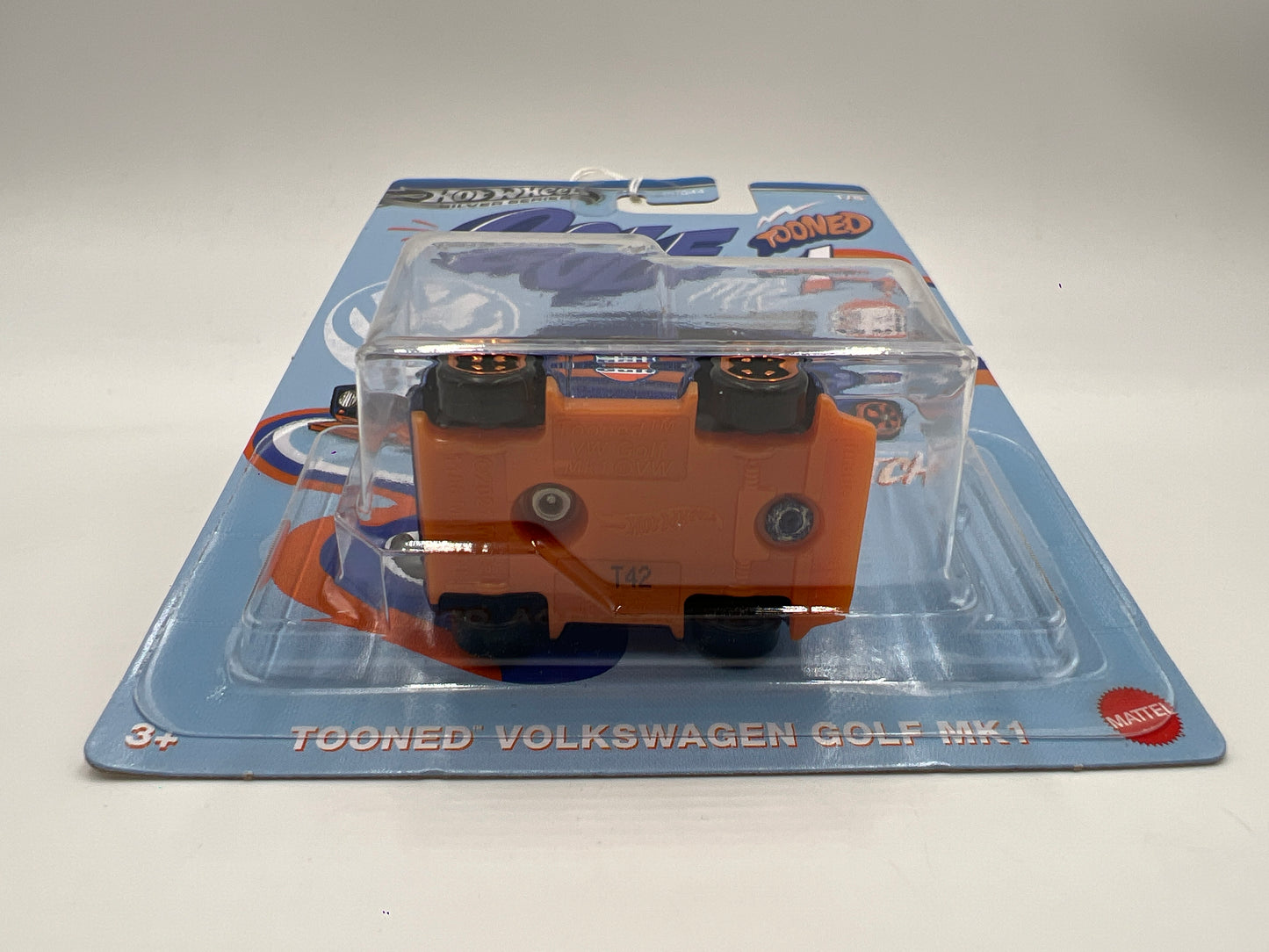 2025 Hot Wheels Silver Series Tooned Gulf #1 Tooned Volkswagen Golf MK1 156J