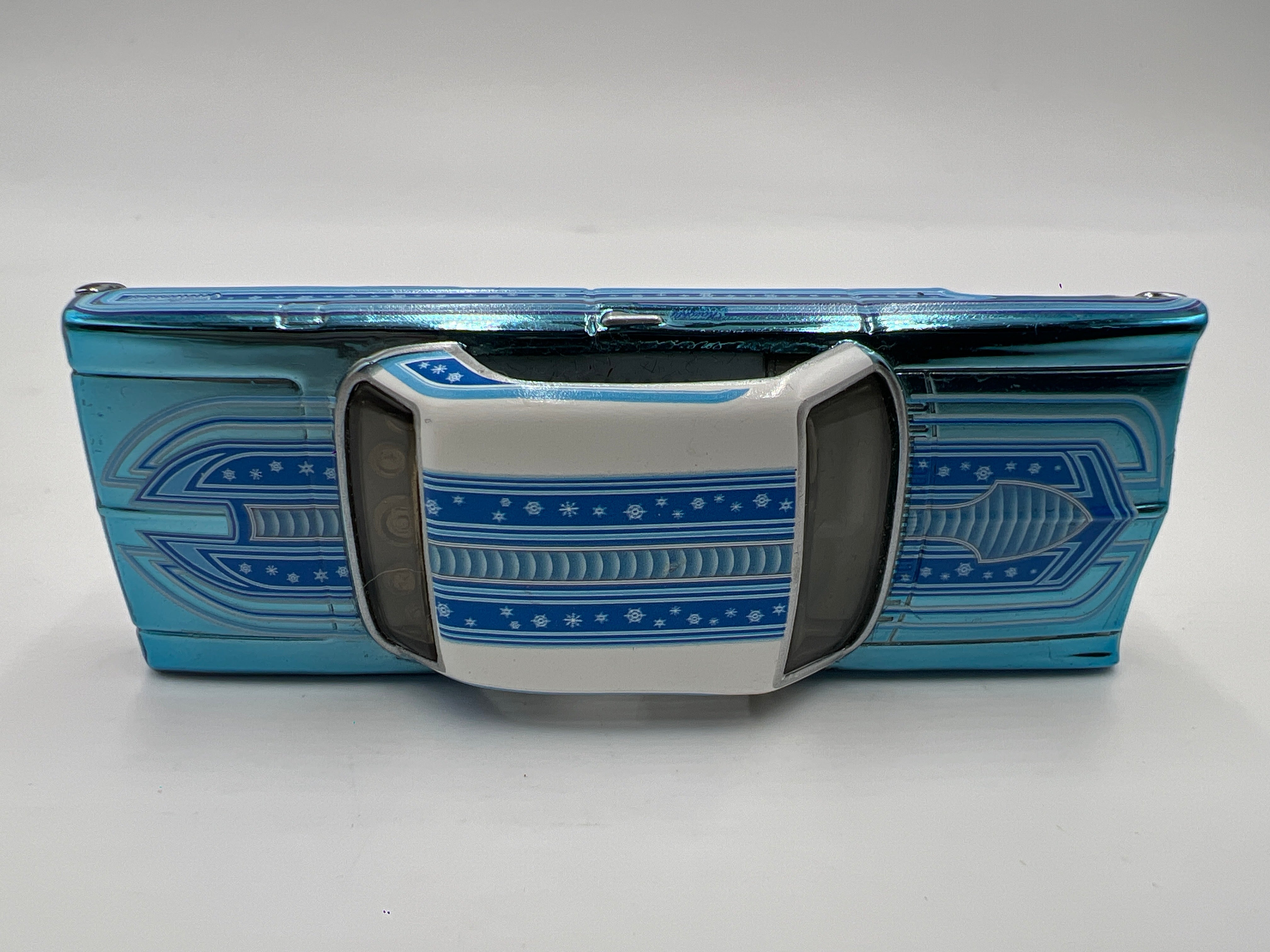 Hot Wheels RLC Lowrider 64 Chevrolet Impala Snowman Blue Loose