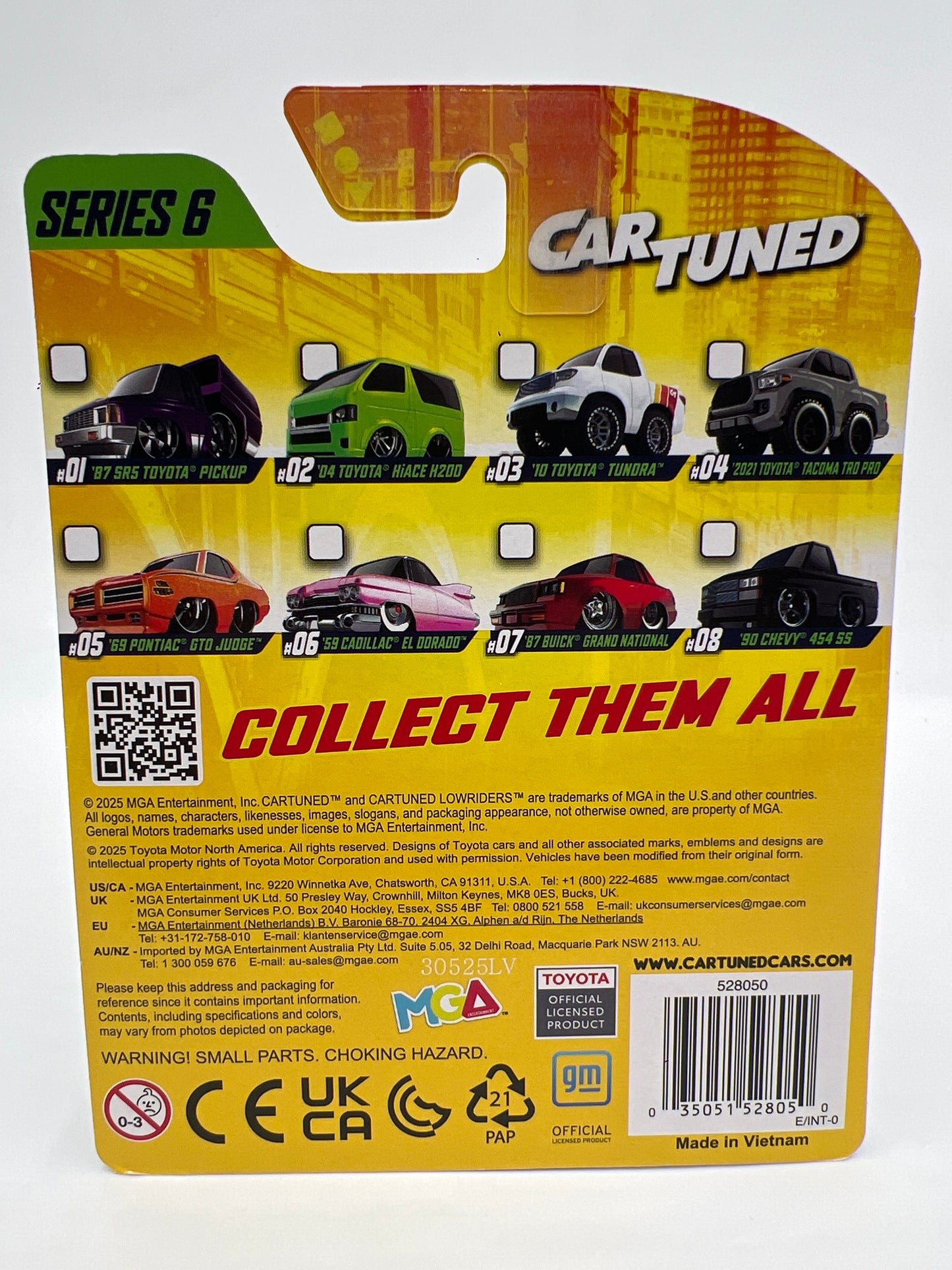 MGA Car Tuned Series 6 #8 90 Chevy 454 SS Black 179B