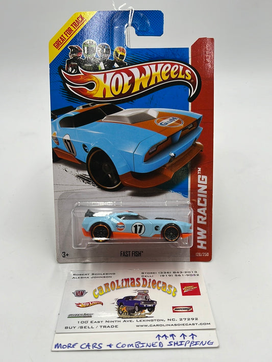 Hot Wheels 2013 Treasure Hunt Fast Fish Gulf #128 277O