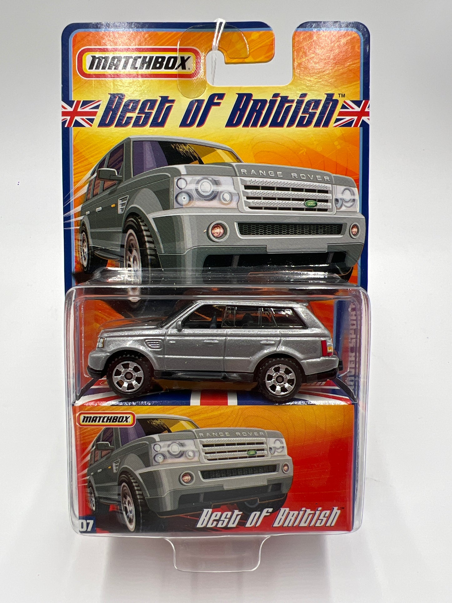 Matchbox Best Of British #7 2006 Range Rover Sport Silver 169A