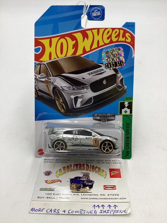 2023 Hot wheels Zamac Factory Sealed #158 Jaguar I-Pace eTrophy 148D