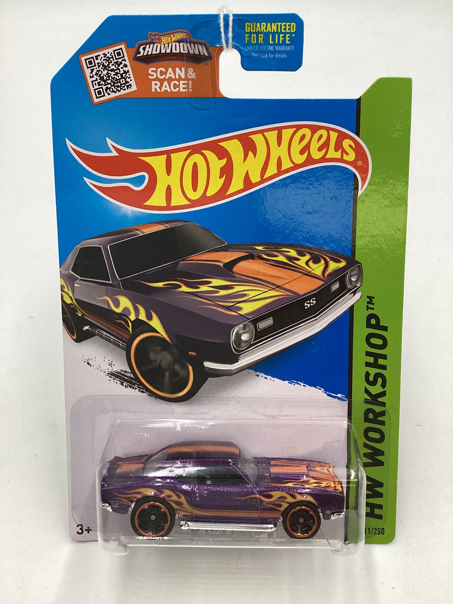 2015 Hot Wheels Workshop #211 68 Copo Camaro Purple 10B