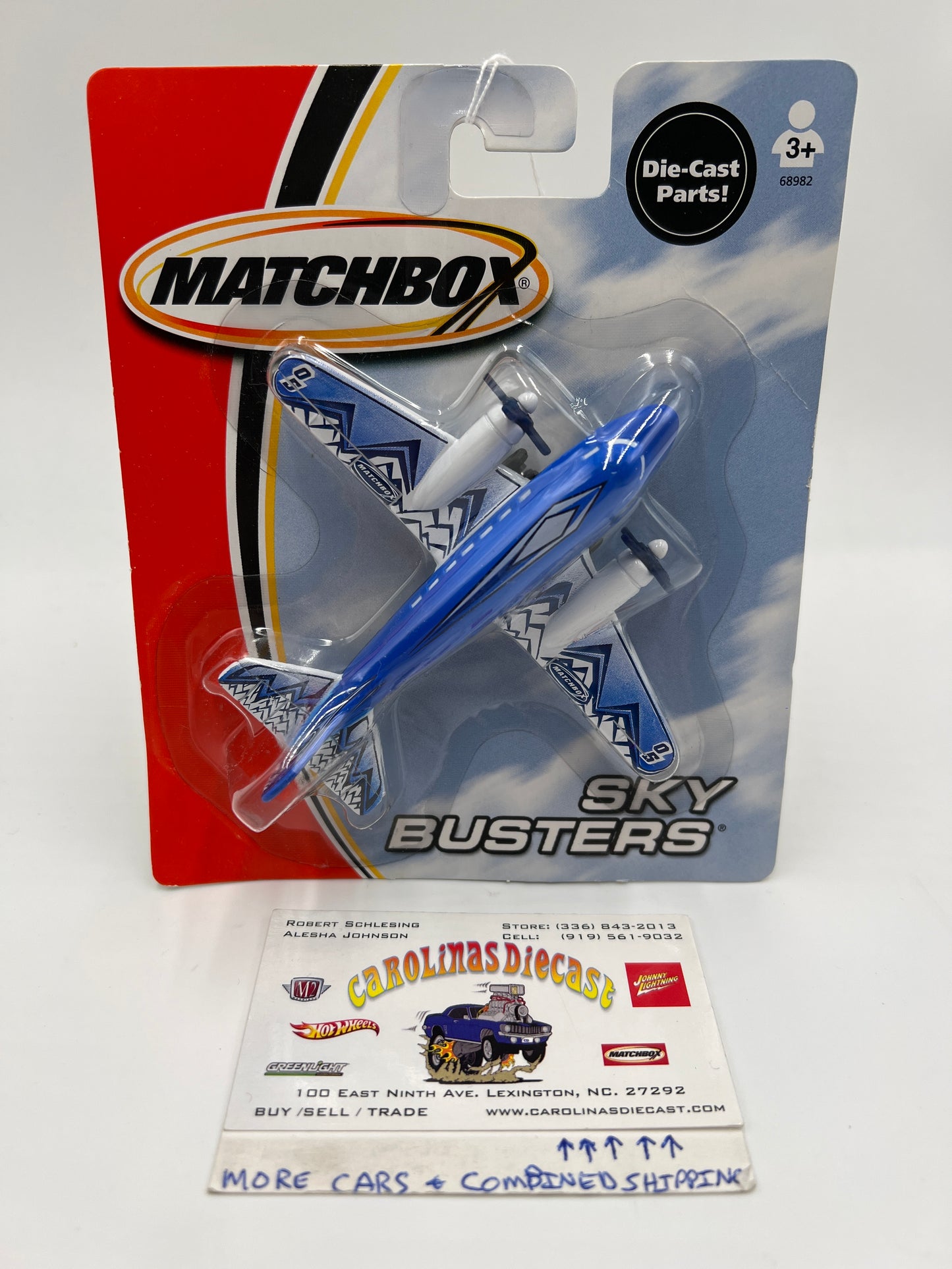 Matchbox Sky Busters Airliner Blue