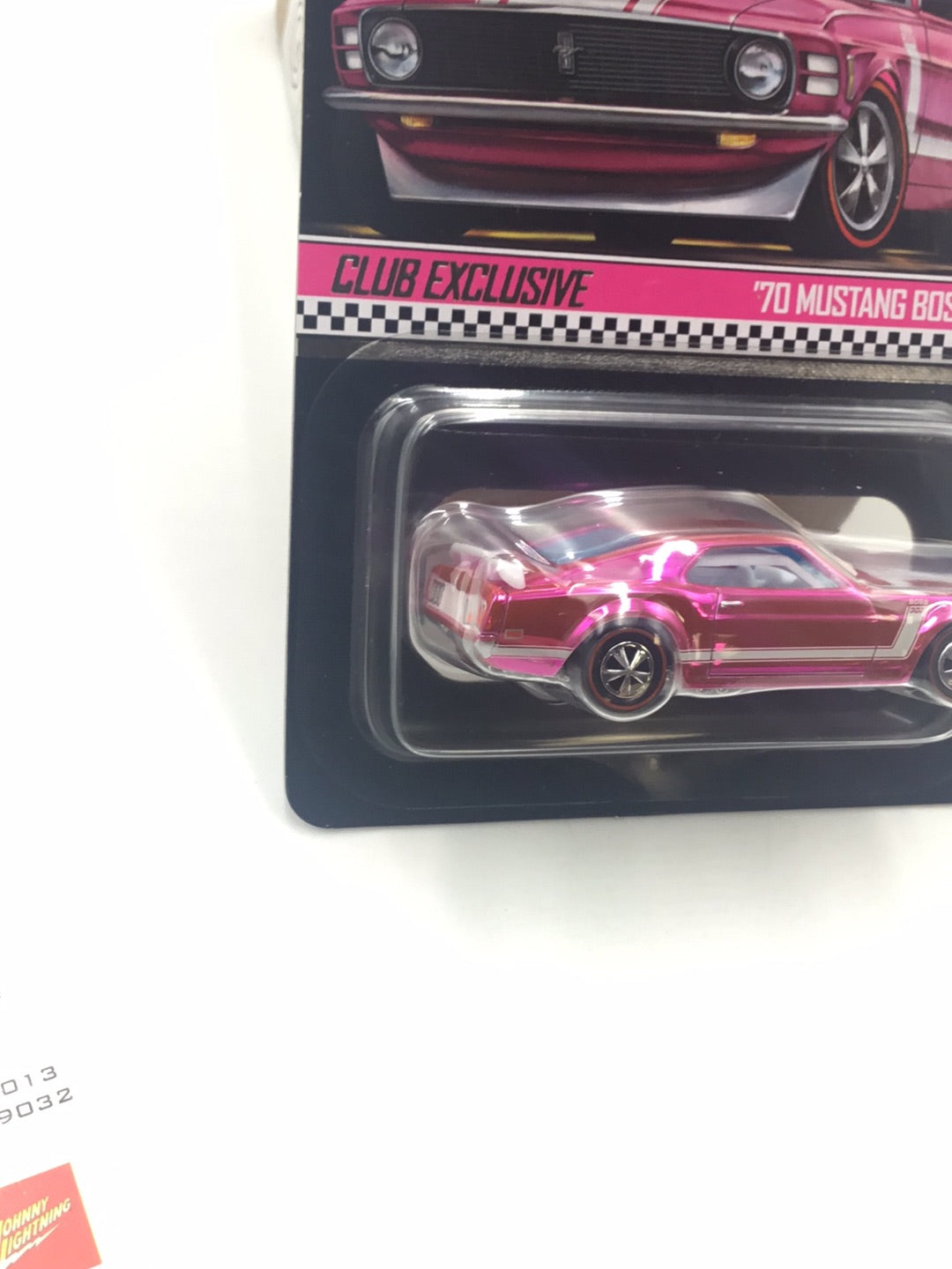 Hot wheels redline club 70 Mustang Boss 302 with protector