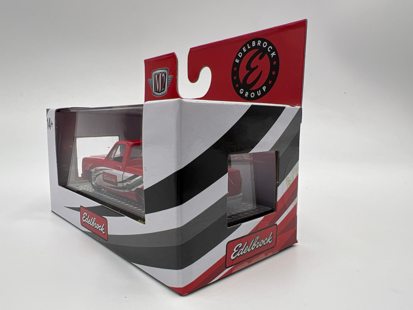M2 Machines Edelbrock 1975 Chevrolet Cheyenne Super 10 Custom SS Red R85