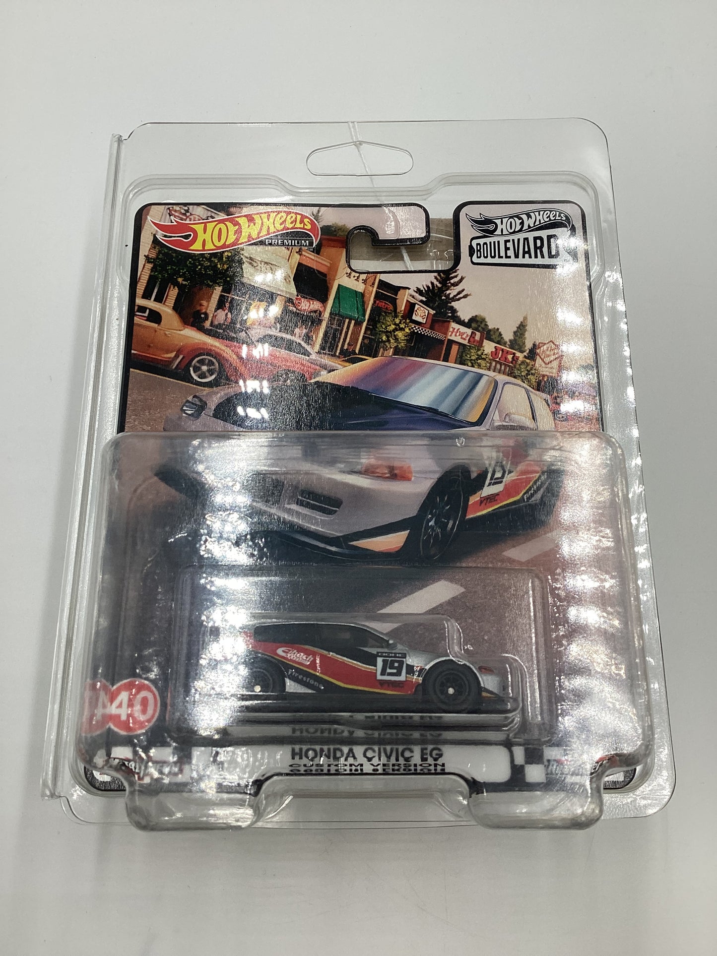Hot Wheels Premium Boulevard #40 Honda Civic EG Custom Version