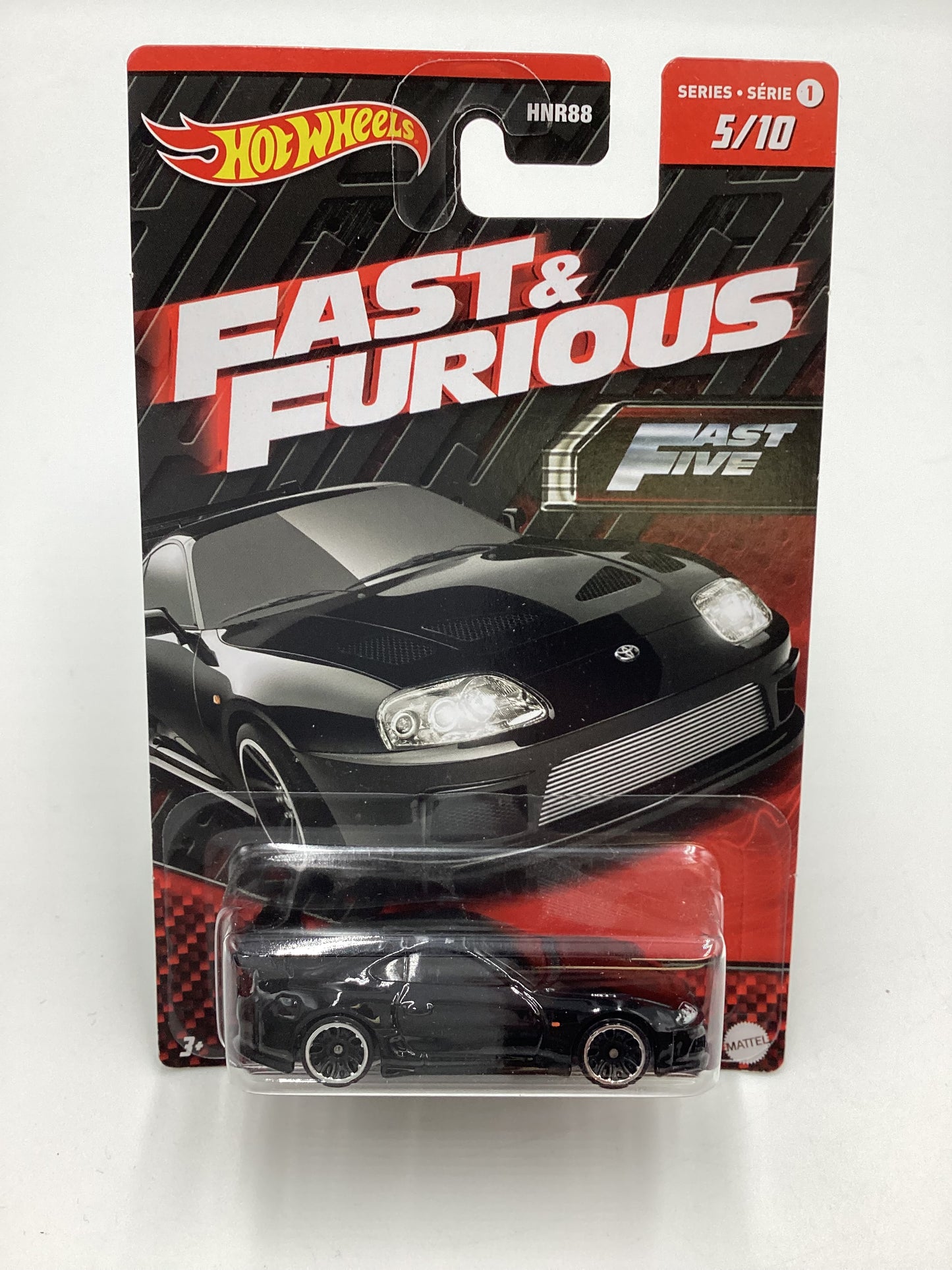 Hot Wheels Fast and Furious Series 1  #5 Toyota Supra with Protector