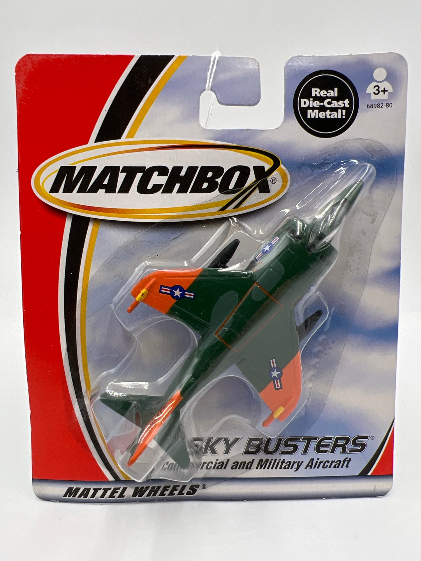 Matchbox Sky Busters Harrier Jet Marines Green UU1