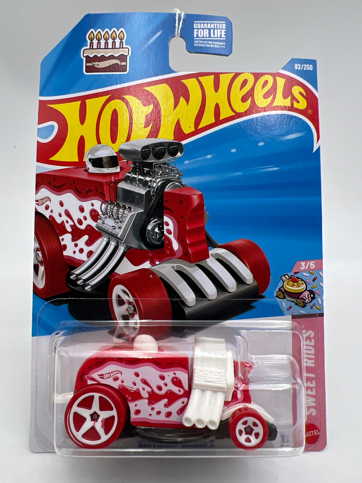 2026 Hot Wheels P Case #82 Birthday Burner Red