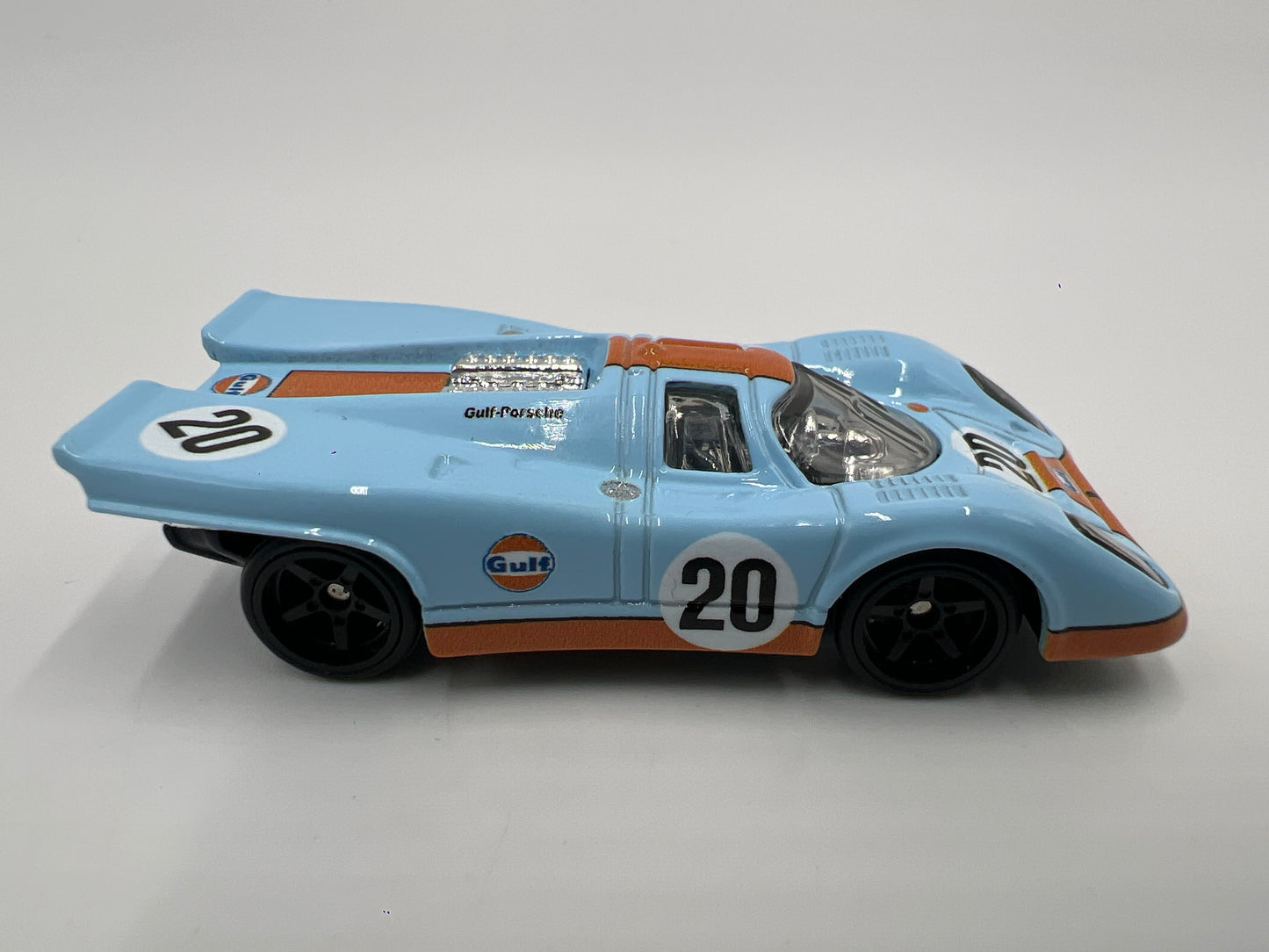 Hot Wheels 1/64 Premium Diorama Set Porsche 917K Gulf Blue Loose