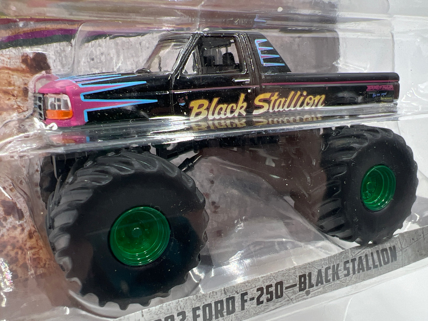 Greenlight Kings of Crunch Series 11 CHASE 1992 Ford F-250 Black Stallion
