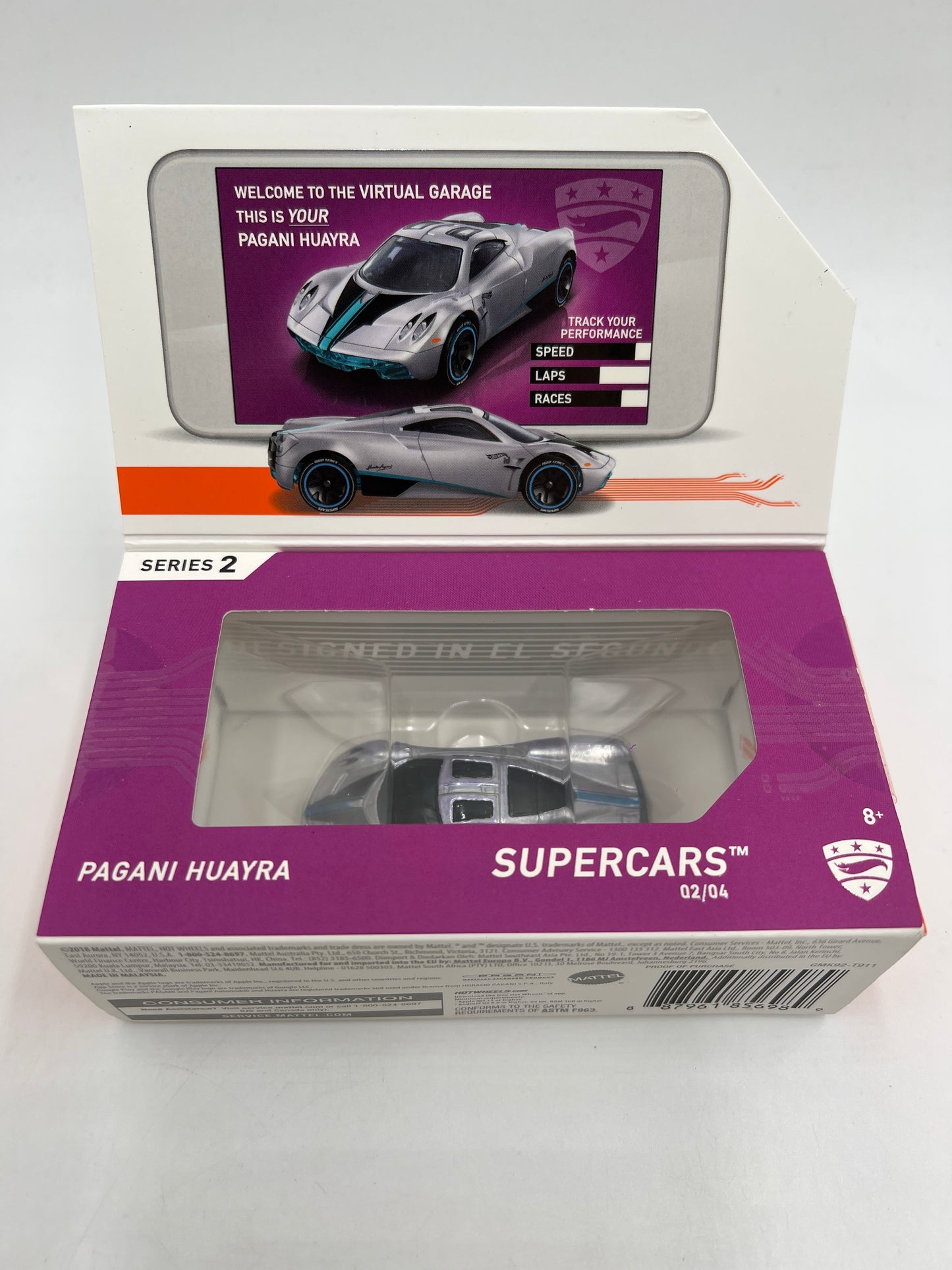 Hot Wheels iD Supercars Series 2 #2 Pagani Huayra Sealed