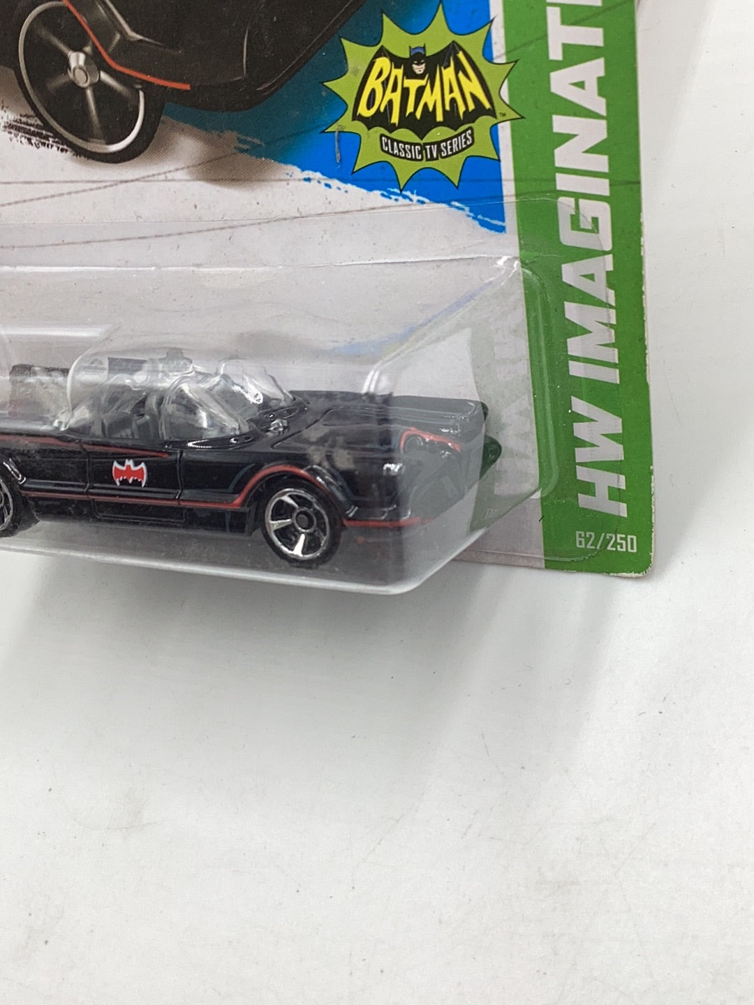 2013 Hot Wheels #62 Classic TV Series Batmobile 118A