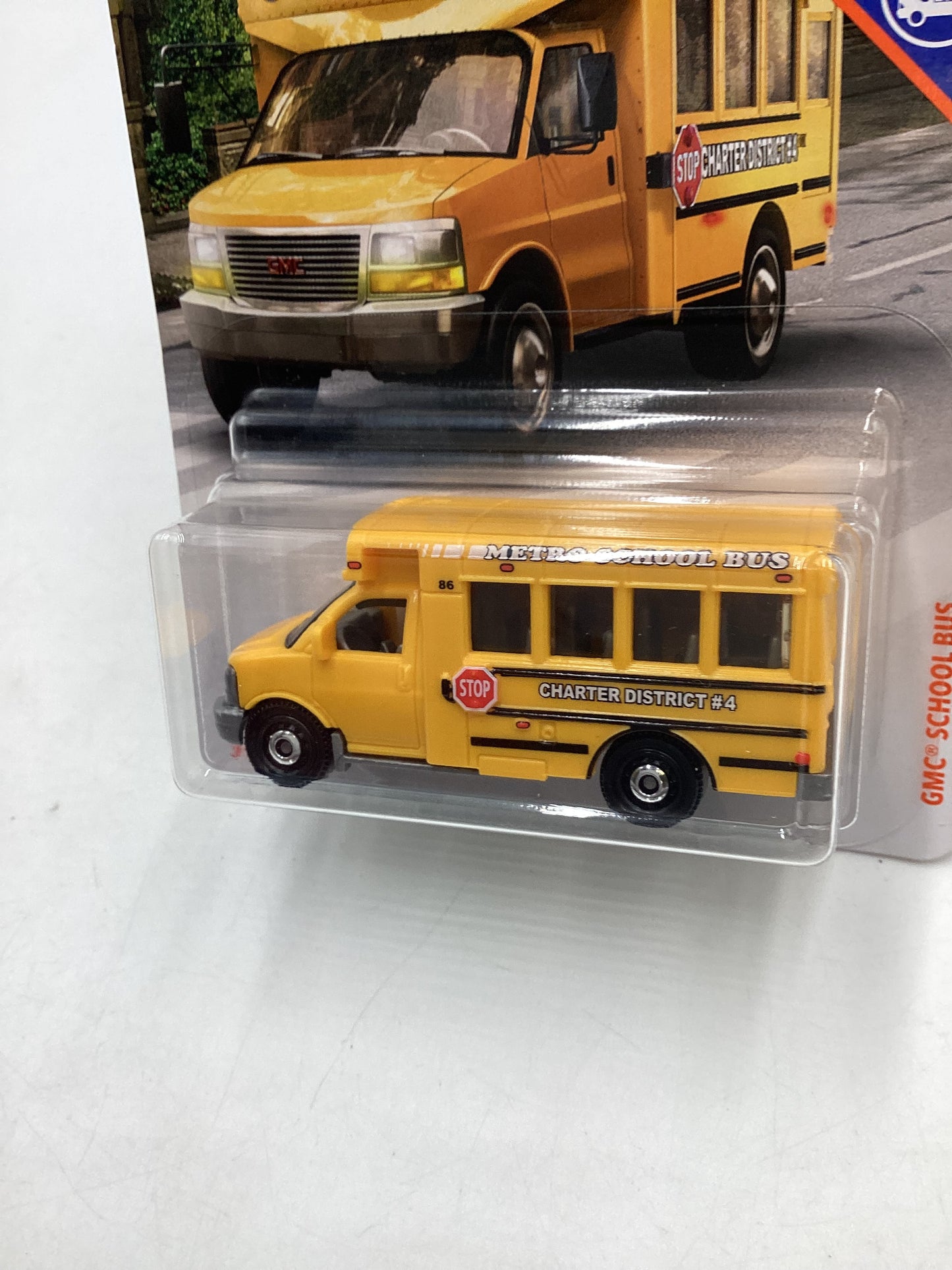 Matchbox MBX Service #1 GMC School Bus Yellow