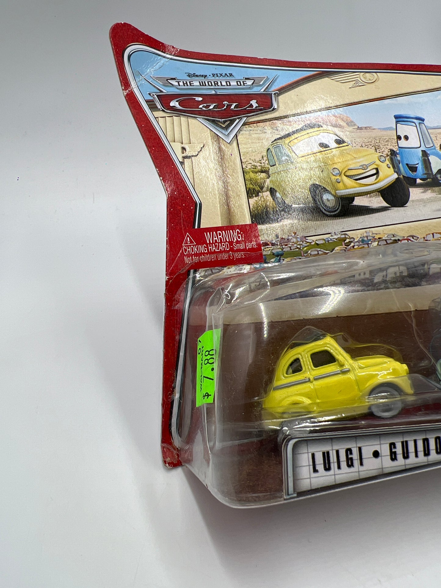 Disney Pixar The World Of Cars 2 Pack Movie Moments Luigi/Guido & Tractor 142D