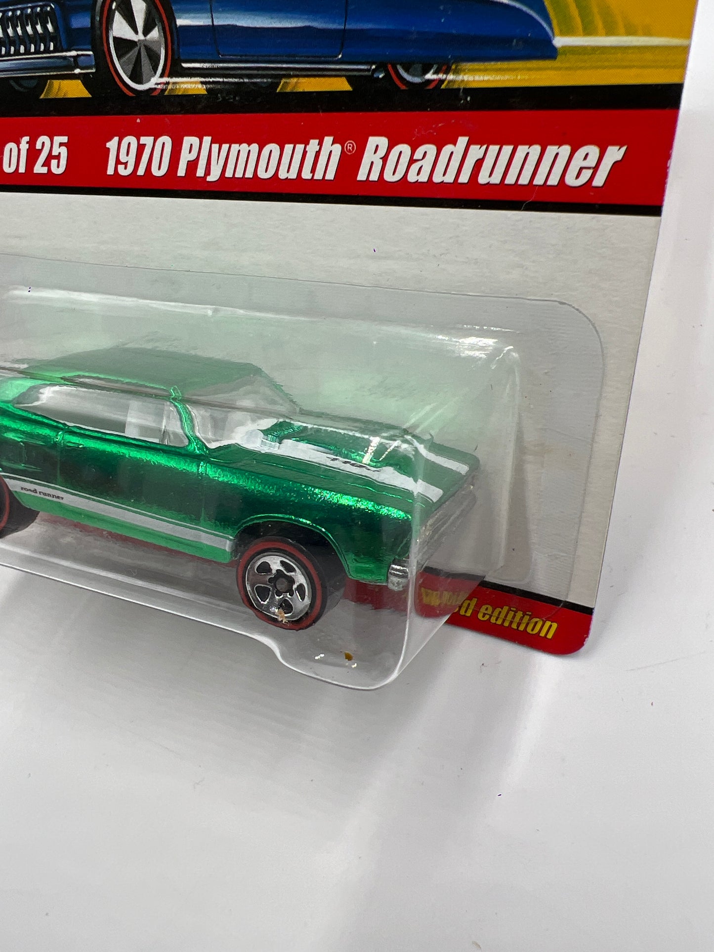 Hot Wheels Classics Series 1 #9 1970 Plymouth Roadrunner Green