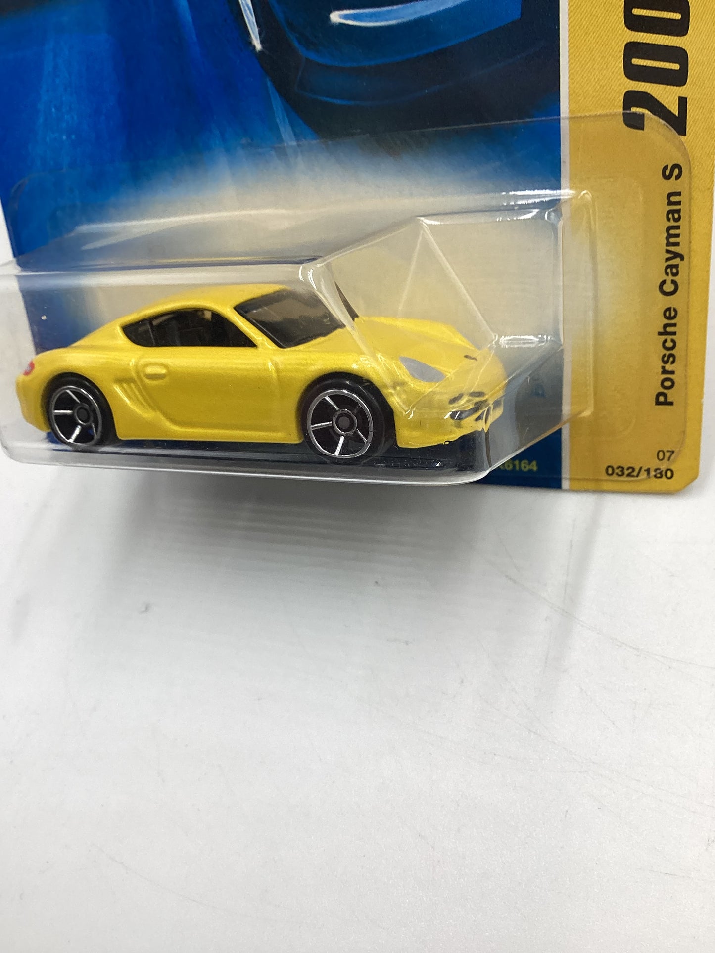 2007 Hot Wheels New Models #32 Porsche Cayman S Yellow 98A