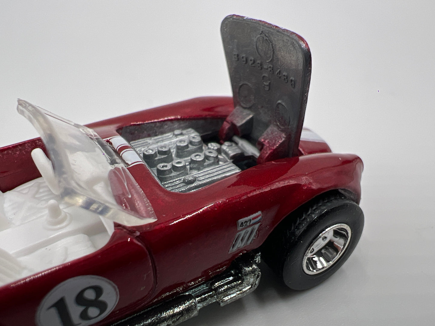 Hot Wheels 1/64 18th Annual Collectors Convention Irvine CA Shelby Cobra 427 S/C Red Loose