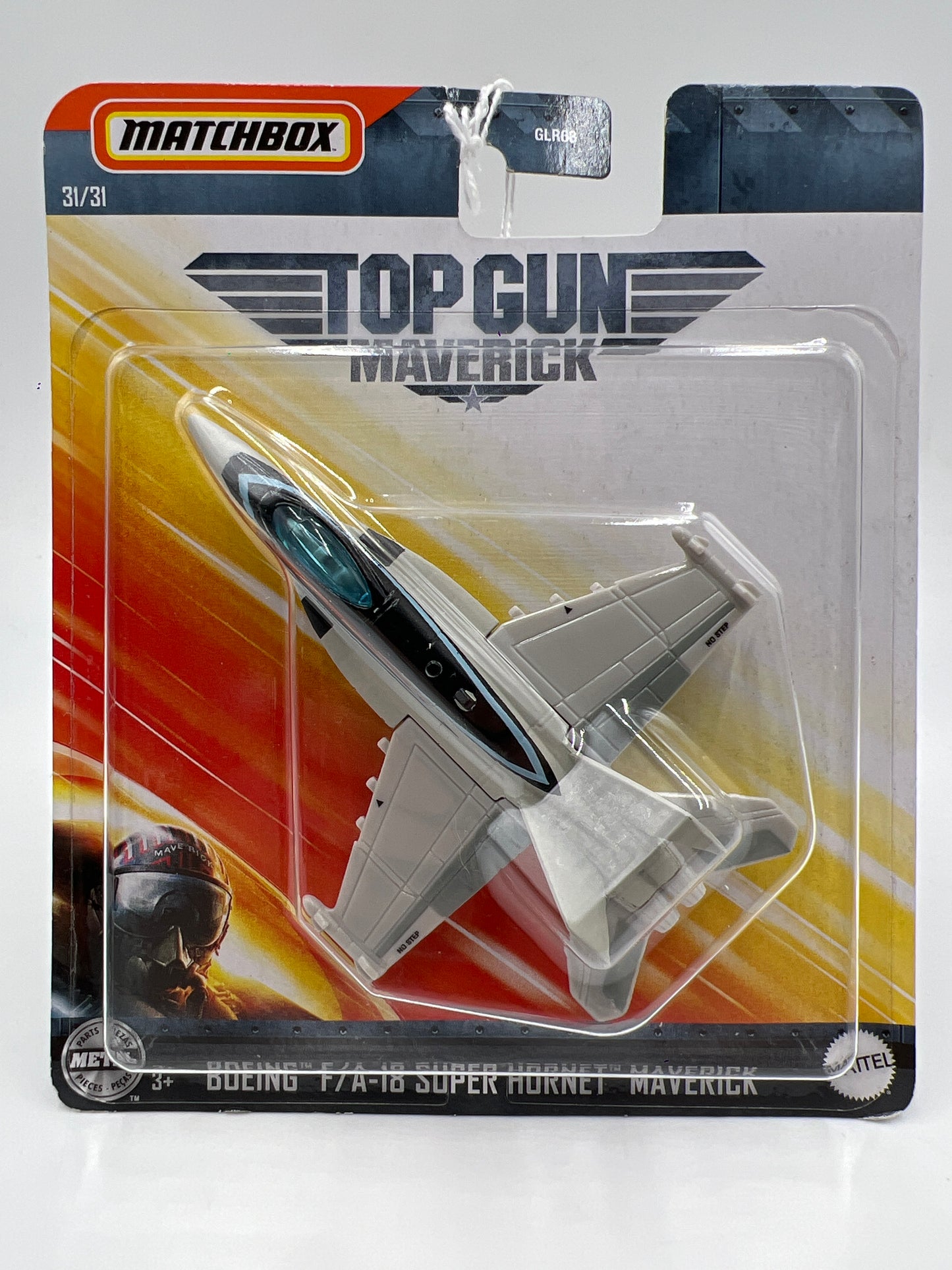 Matchbox Sky Busters #31 Top Gun Boeing F/A-18 Super Hornet Maverick 113D
