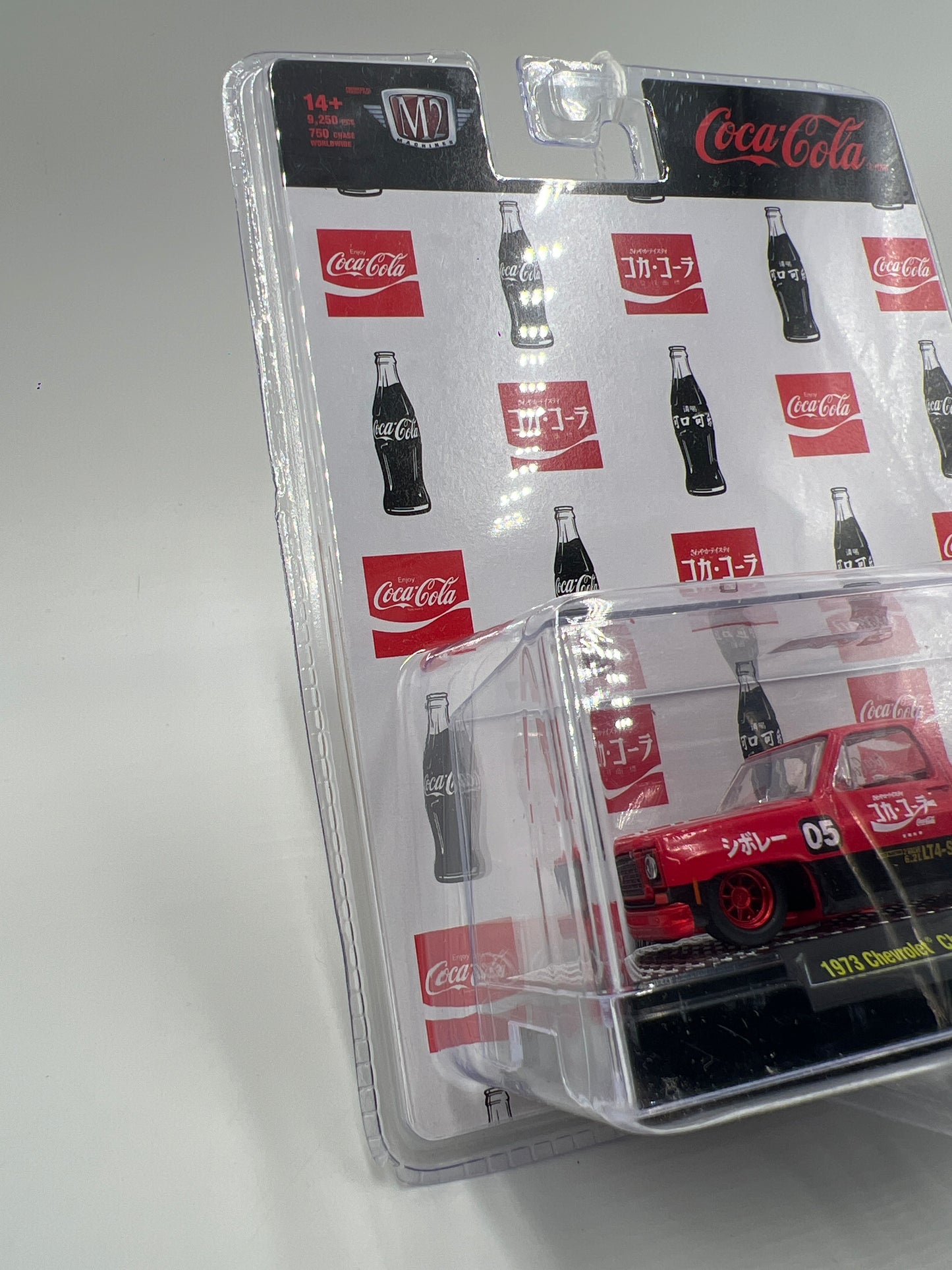 M2 Machines Coca Cola CHASE 1973 Chevrolet Cheyenne Super 10 Custom A36