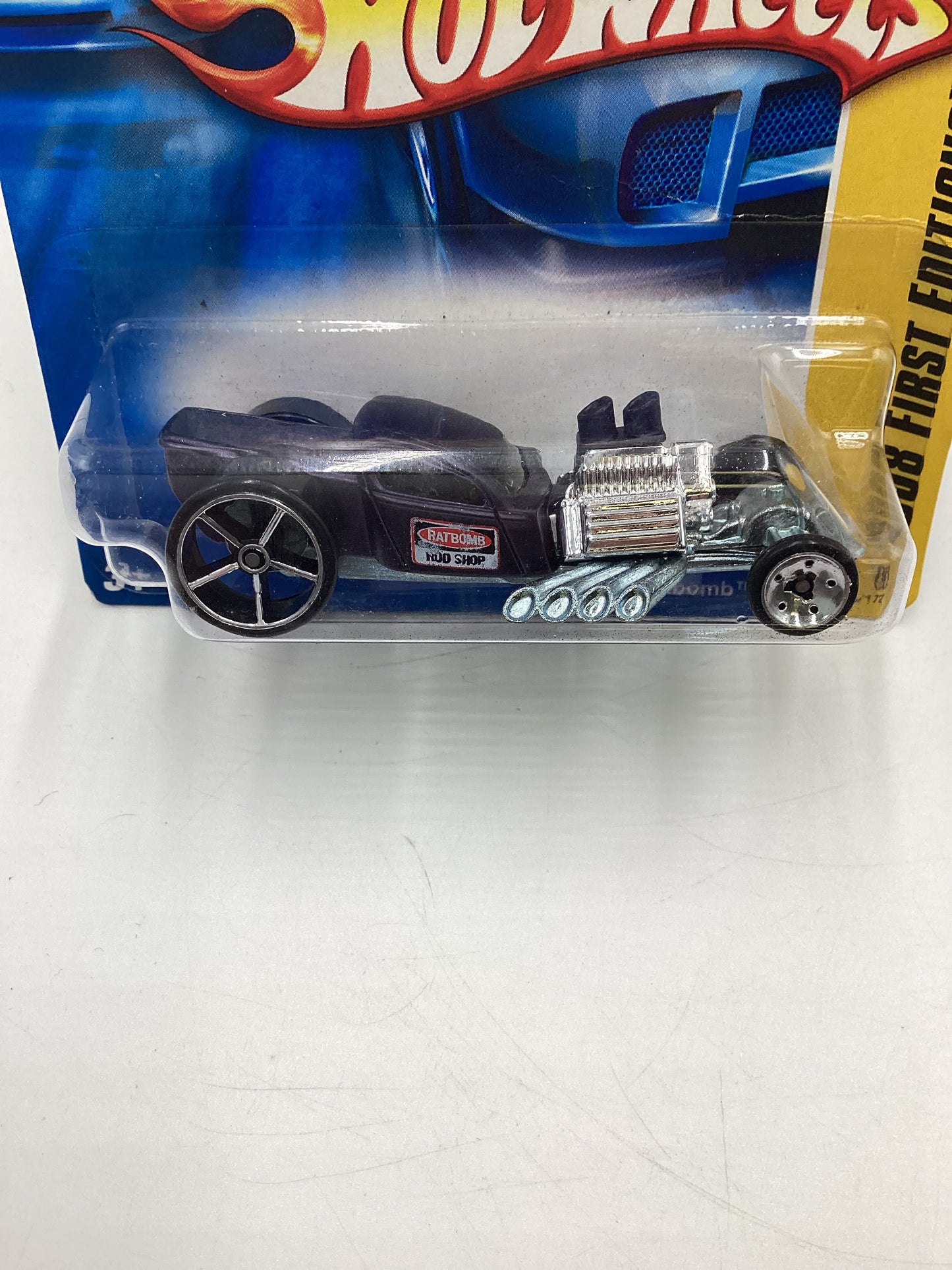 2008 Hot Wheels New Models #4 Ratbomb Satin Purple AA5