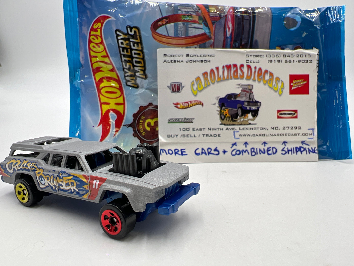 2019 Hot Wheels Mystery Models Series #11 Cruise Bruiser Gray
