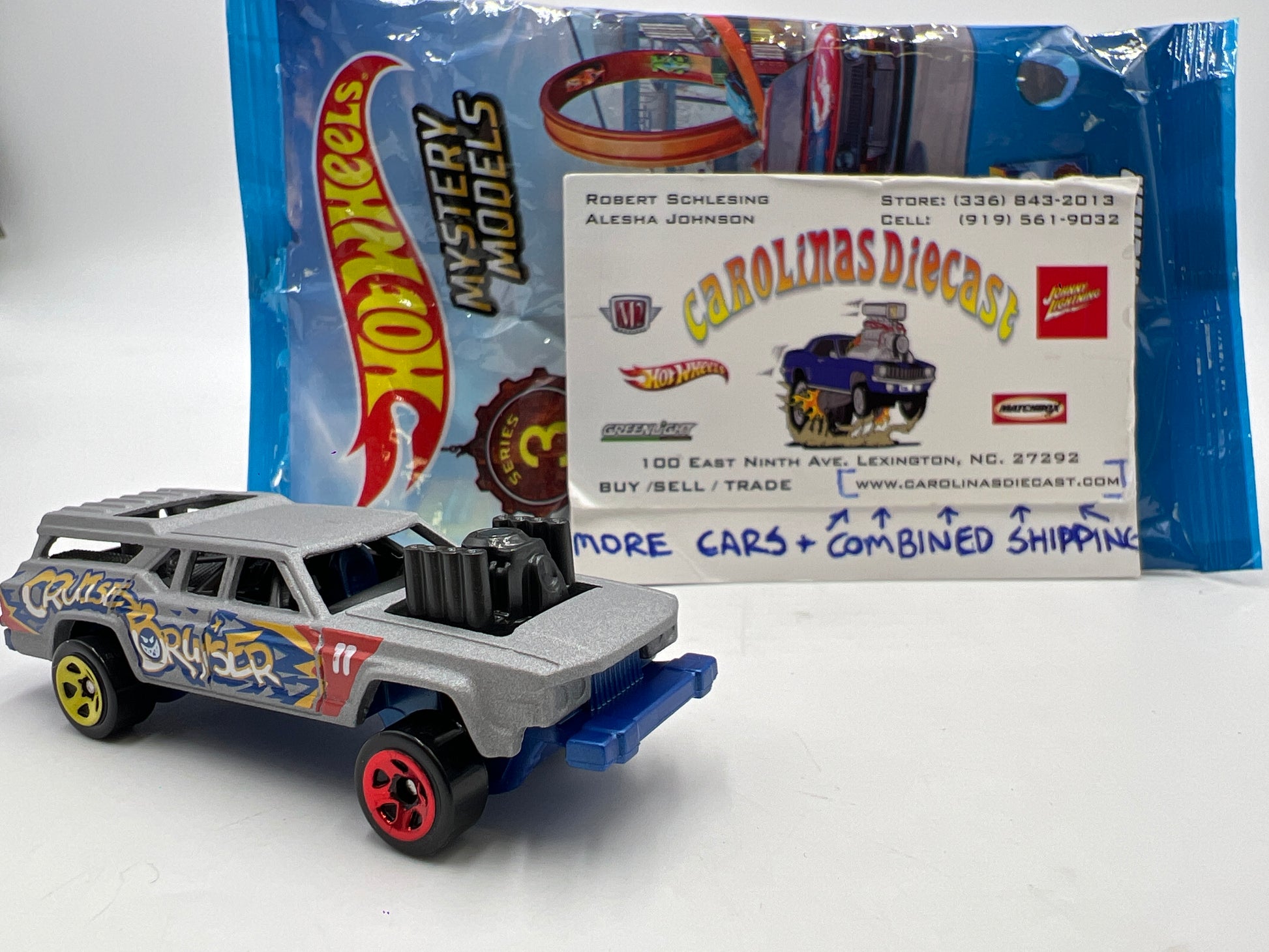 2019 Hot Wheels Mystery Models Series #11 Cruise Bruiser Gray