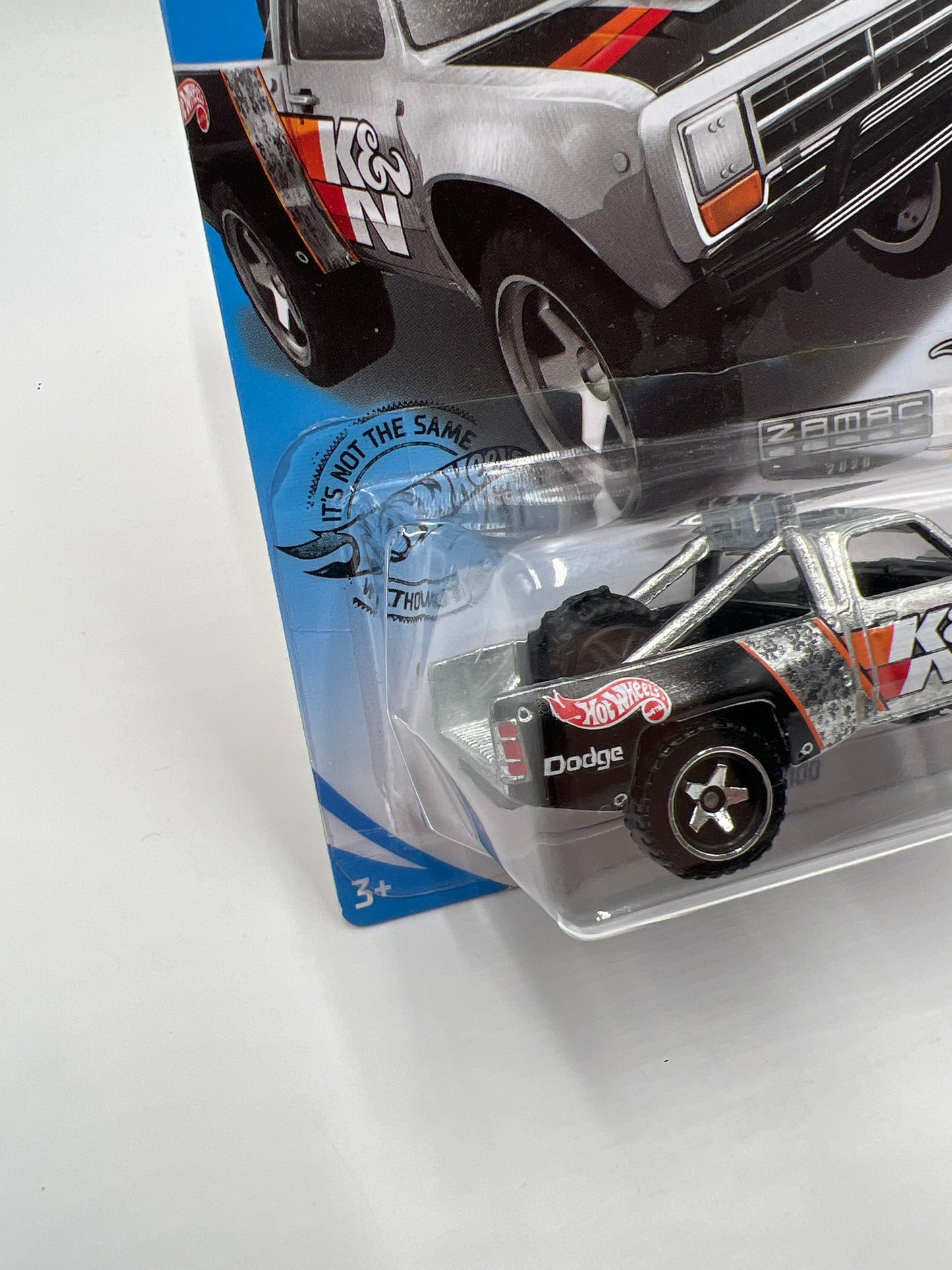 2020 Hot Wheels Walmart Exclusive Zamac 8 #128 87 Dodge D100 K&N