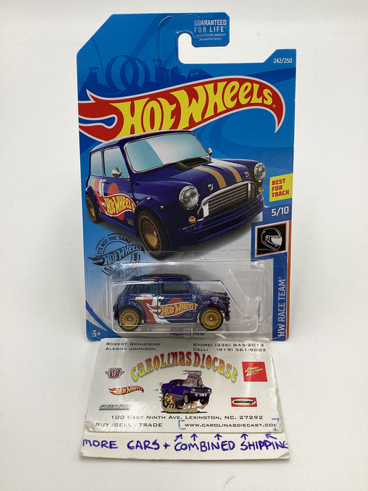 2019 Hot Wheels Super Treasure Hunt #242 Morris Mini W/Protector