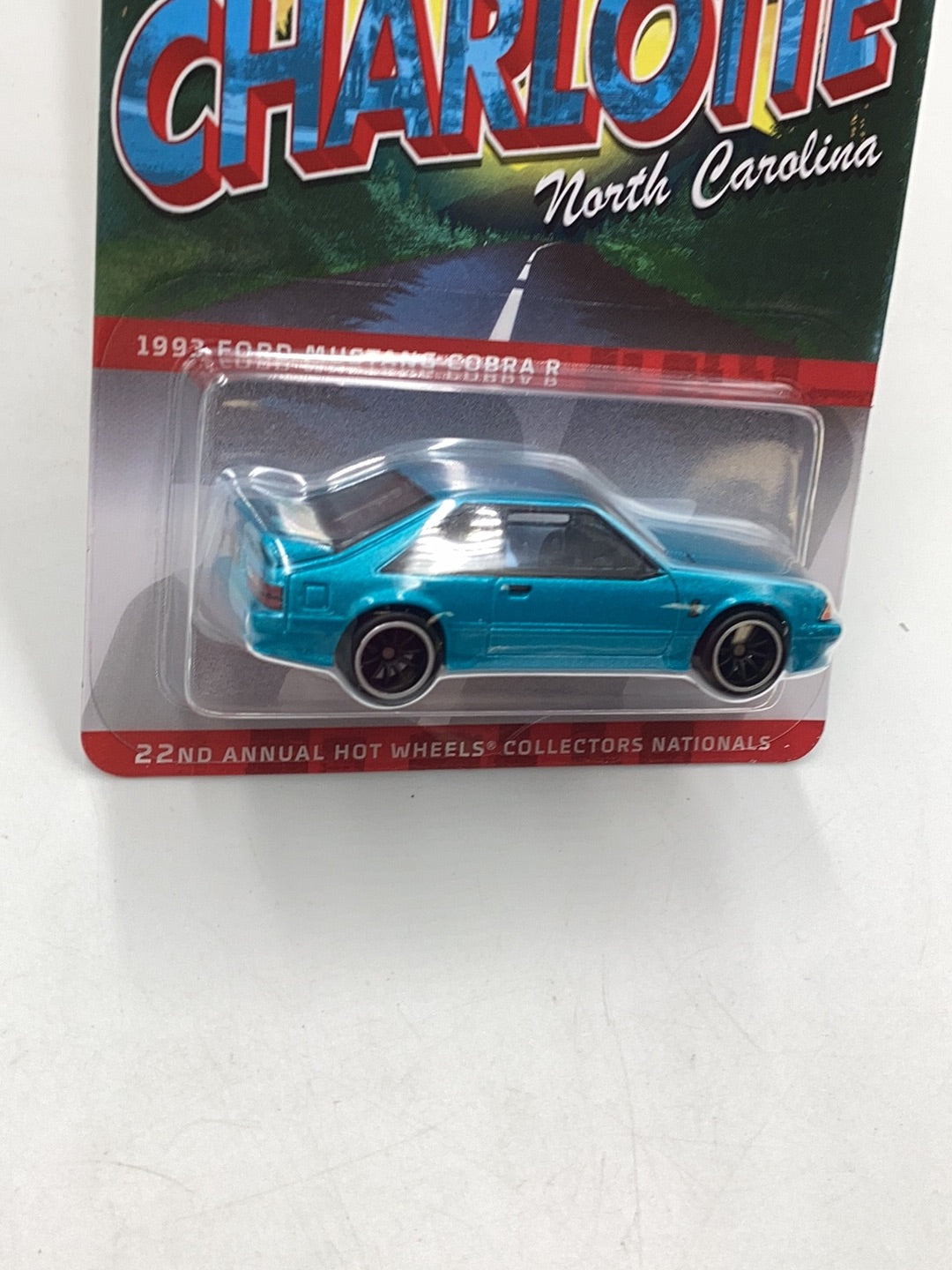 Hot wheels 22nd annual collectors Nationals dinner car 1993 Ford Mustang cobra r #952/4000