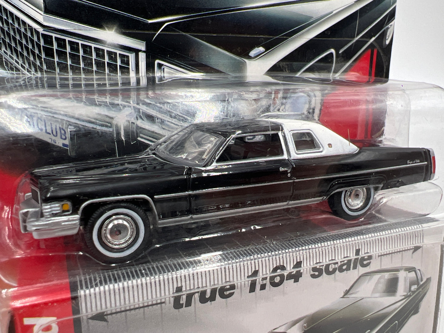 Auto World Land Yachts No 6 1976 Cadillac Coupe DeVille Black 184C