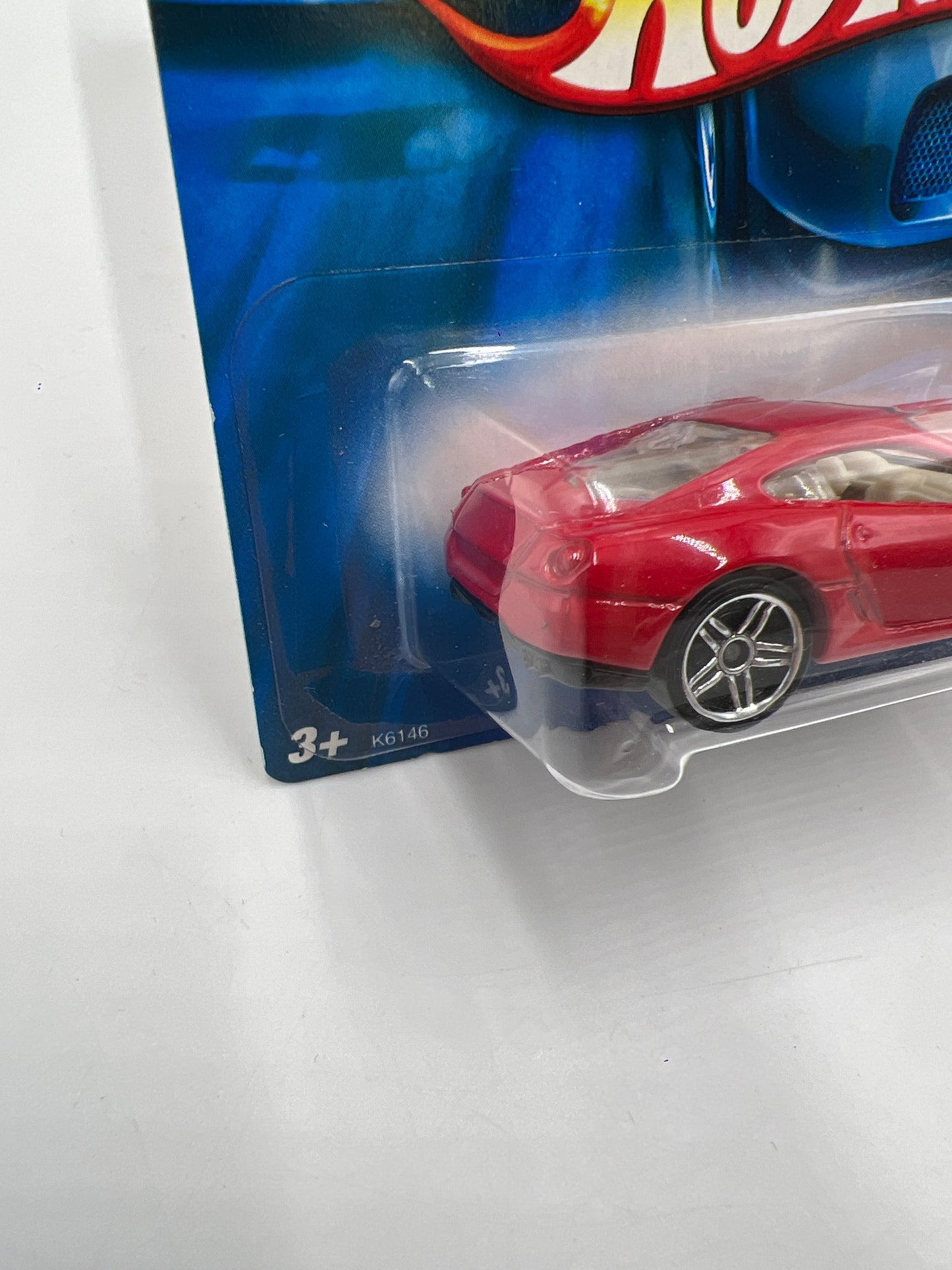 2007 Hot Wheels First Editions #014 Ferrari 599 GTB Red Short Card W/Protector