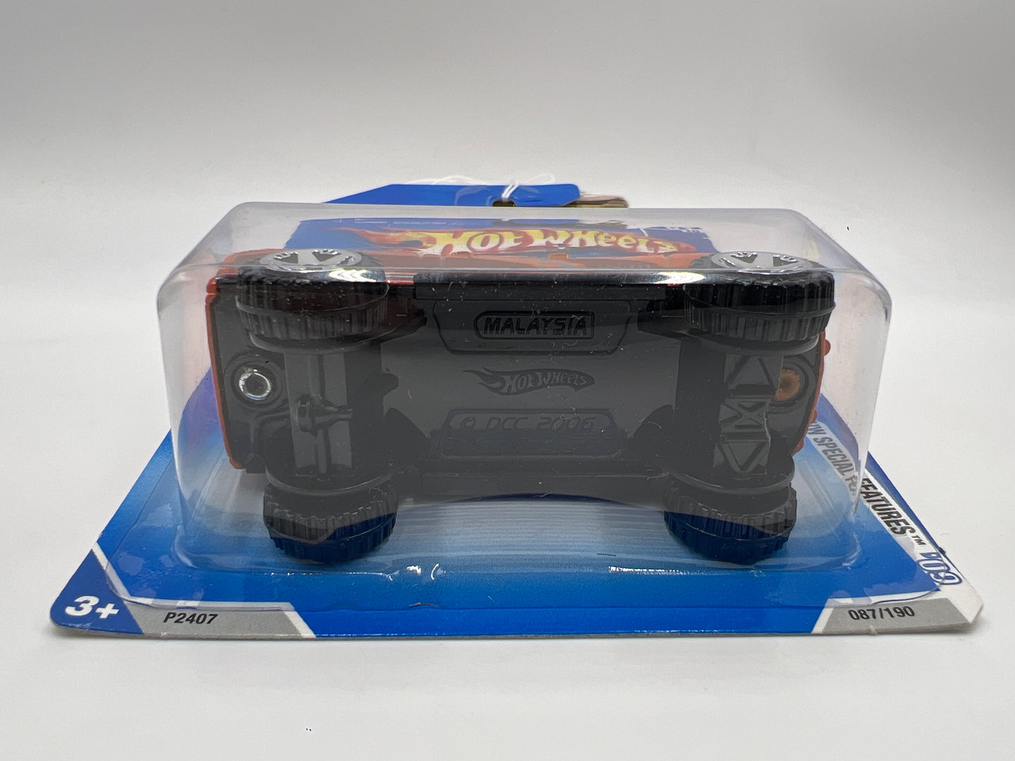 2009 Hot Wheels Special Features #87 Dodge Ram 1500 Orange 38C