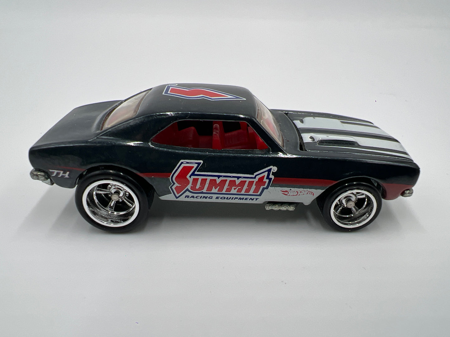 2013 Hot Wheels Super Treasure Hunt 67 Camaro Summit Gray W/No Logo Base Loose