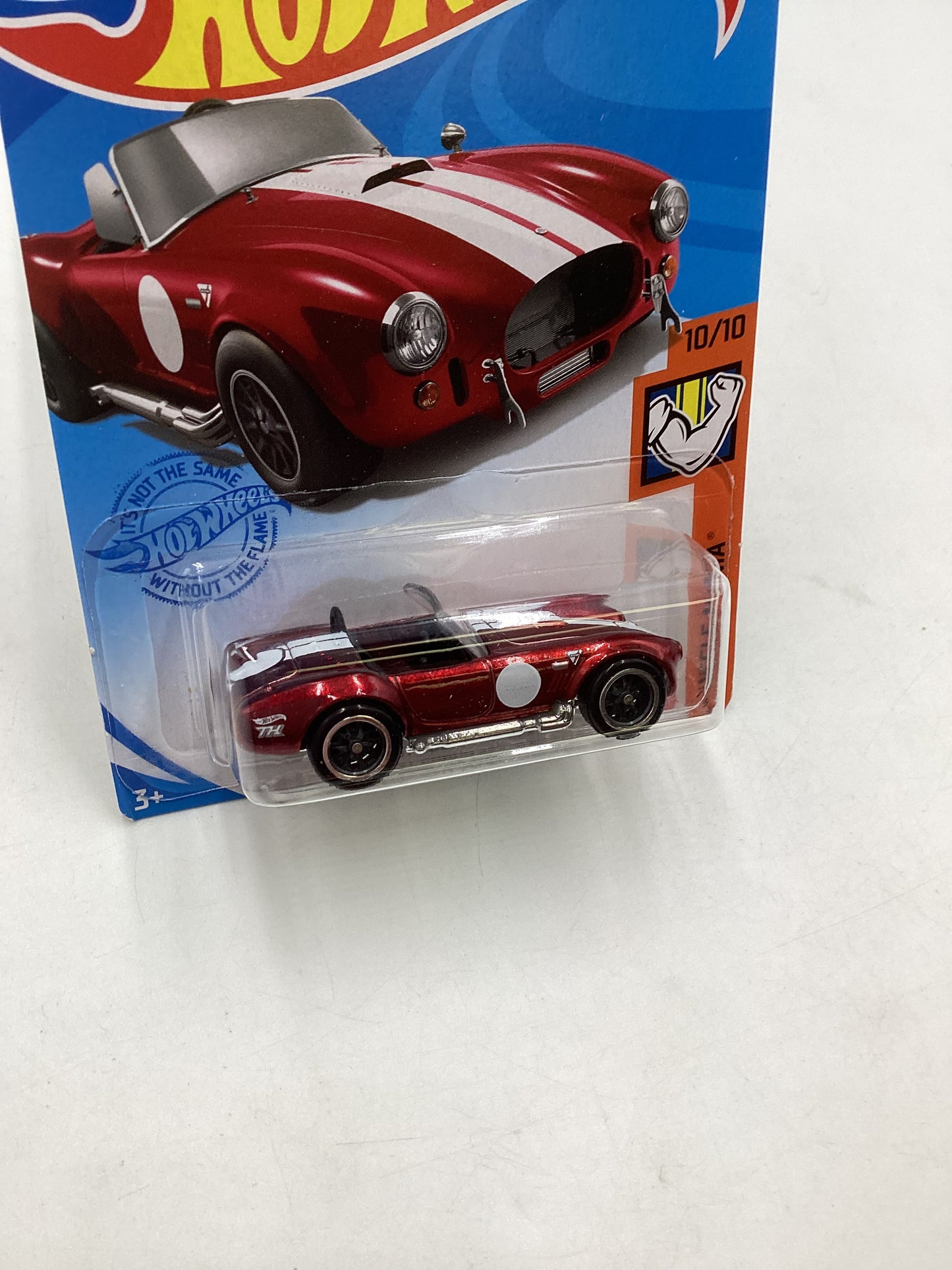 2021 Hot wheels Super treasure hunt Shelby Cobra 427 S/C Red W/Protector