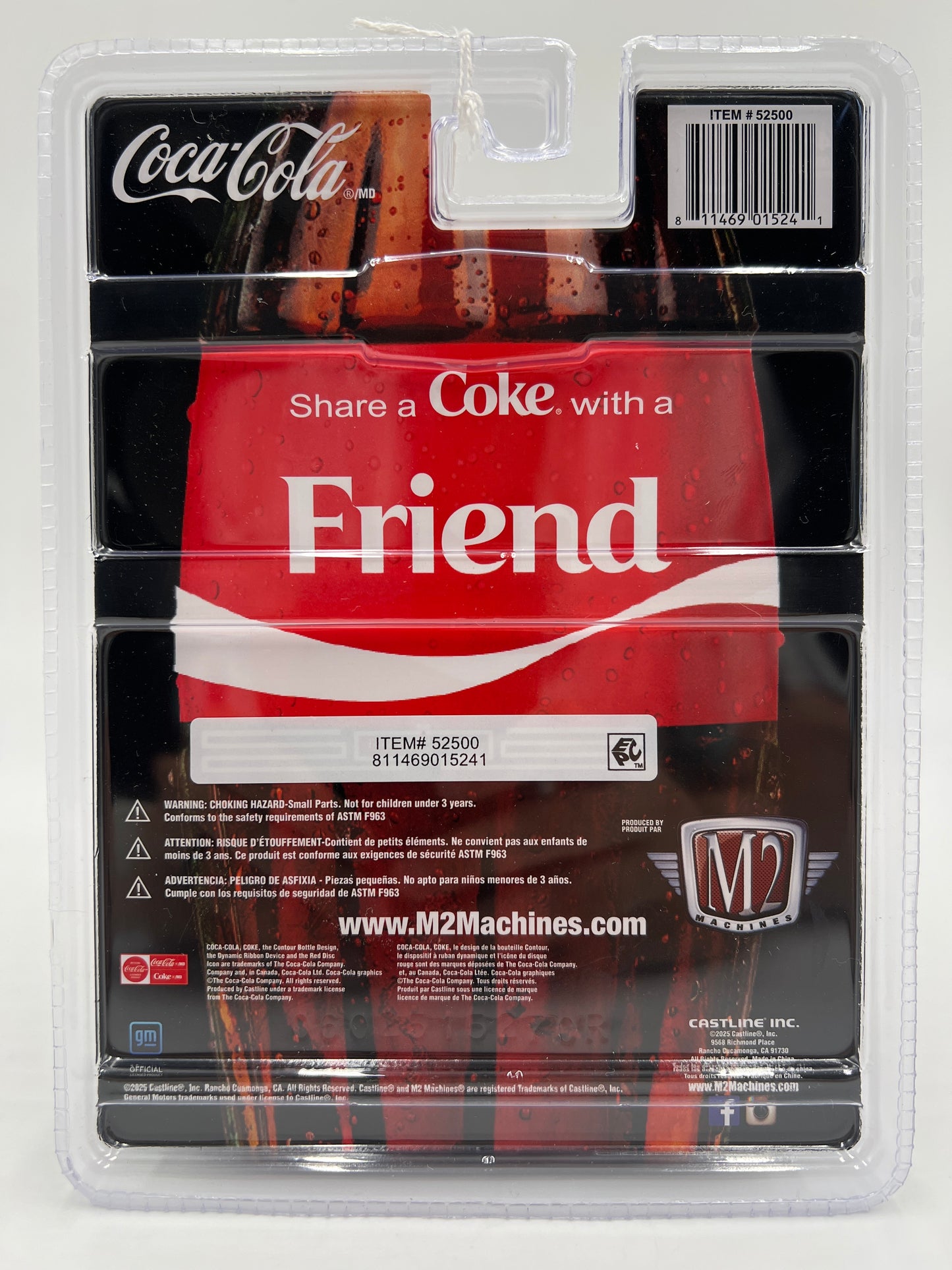 M2 Machines Coca Cola Friend 1987 Buick Grand National Red A58 204D
