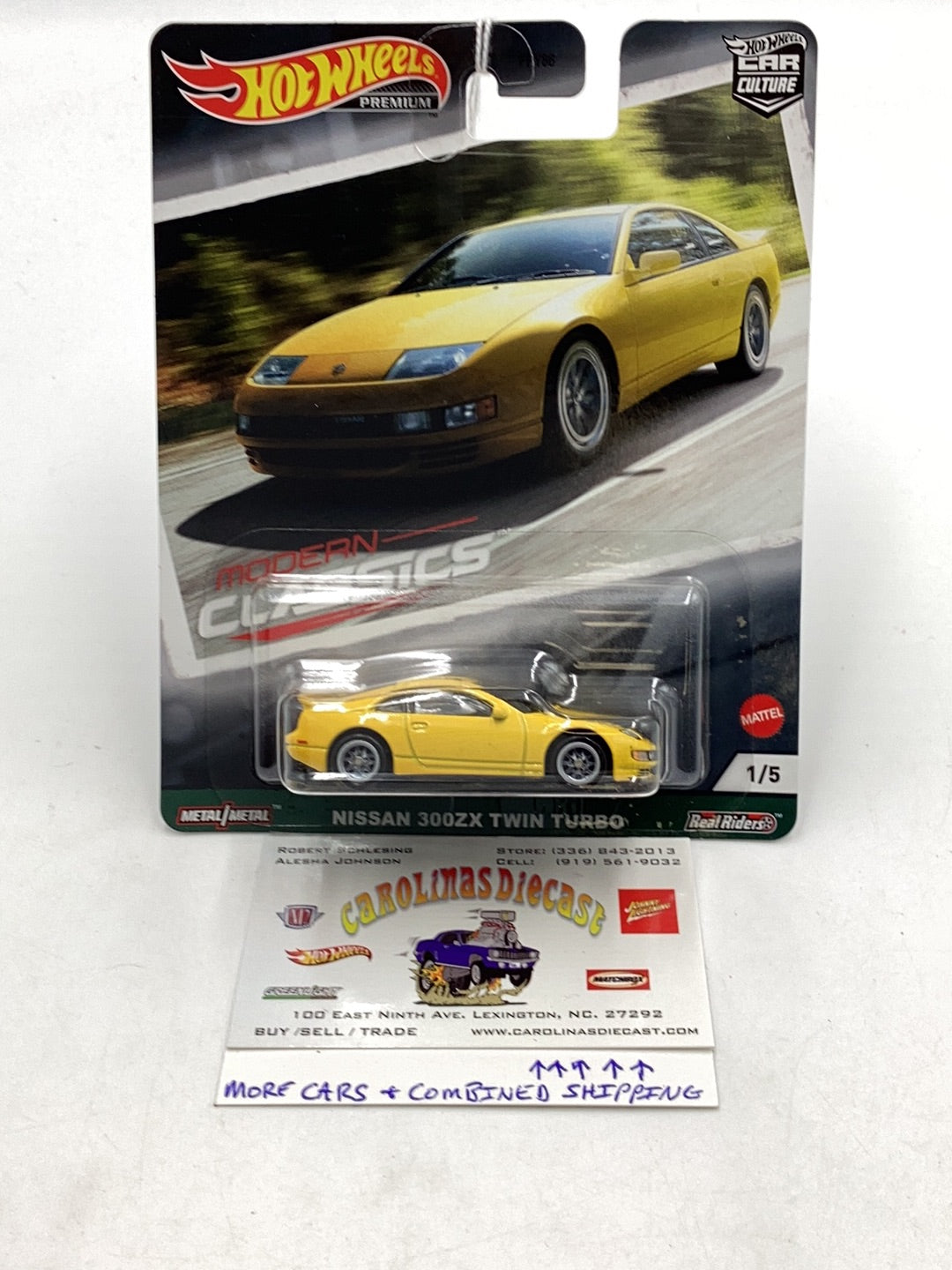 Hot wheels Modern Classics 1/5 Nissan 300ZX Twin Turbo 242E