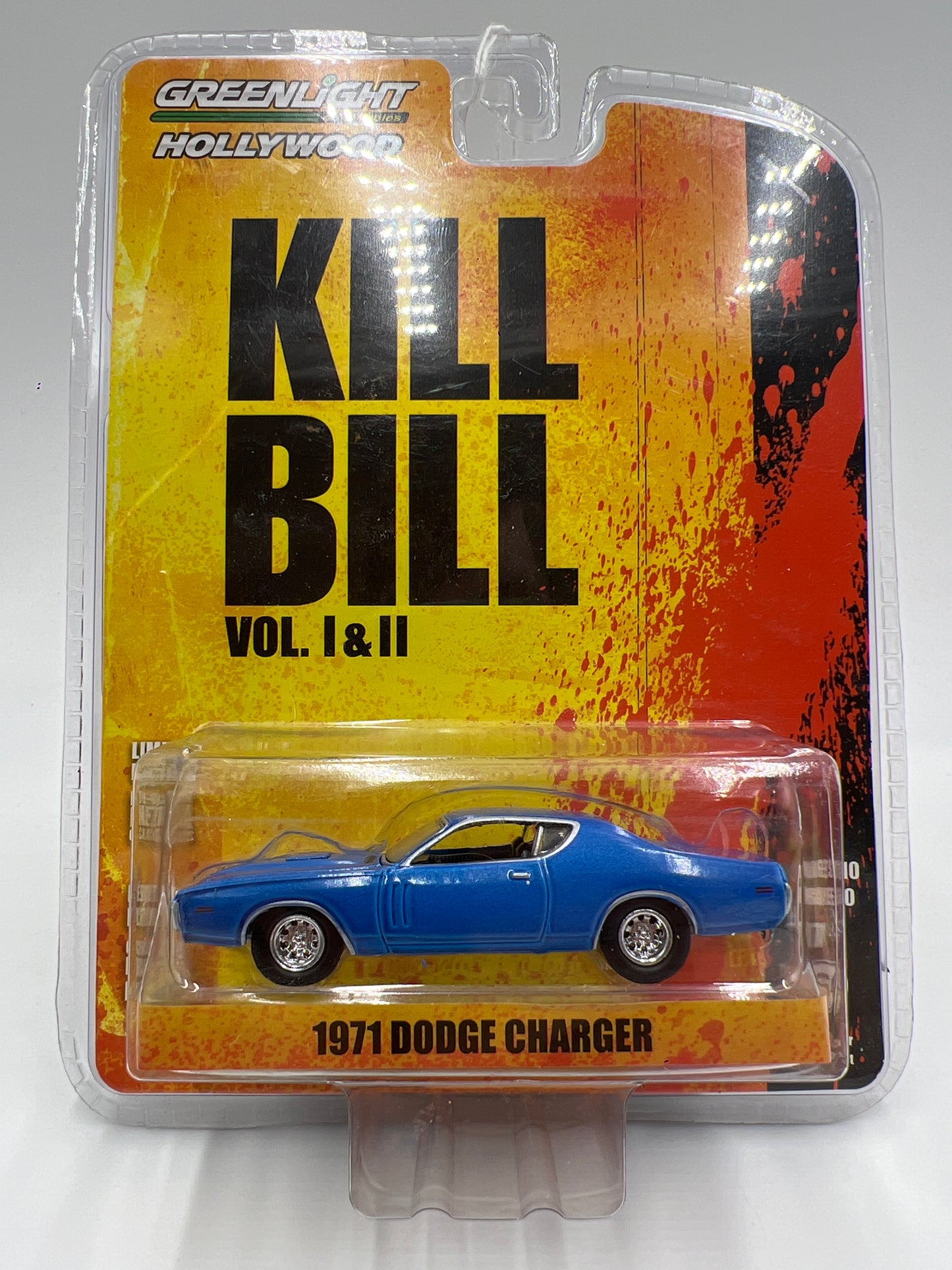 Greenlight Hollywood Series 10 Kill Bill 1971 Dodge Charger Blue