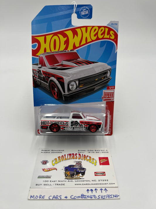 2024 Hot Wheels Target Exclusive Red Edition #83 67 Chevy C10 White 145C