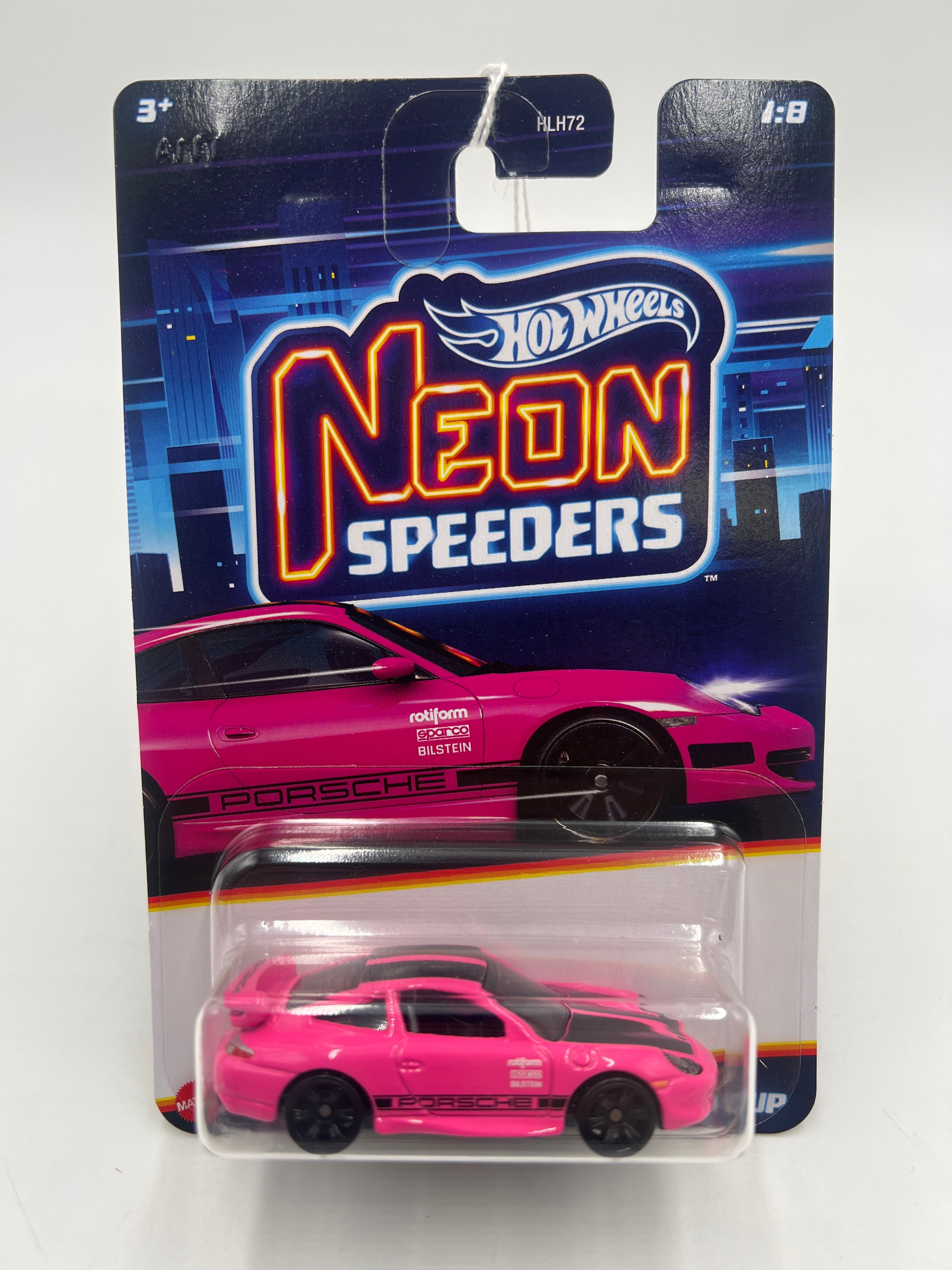 2024 Hot Wheels Neon Speeders 1 8 Porsche 911 GT3 Cup 160O carolinasdiecast