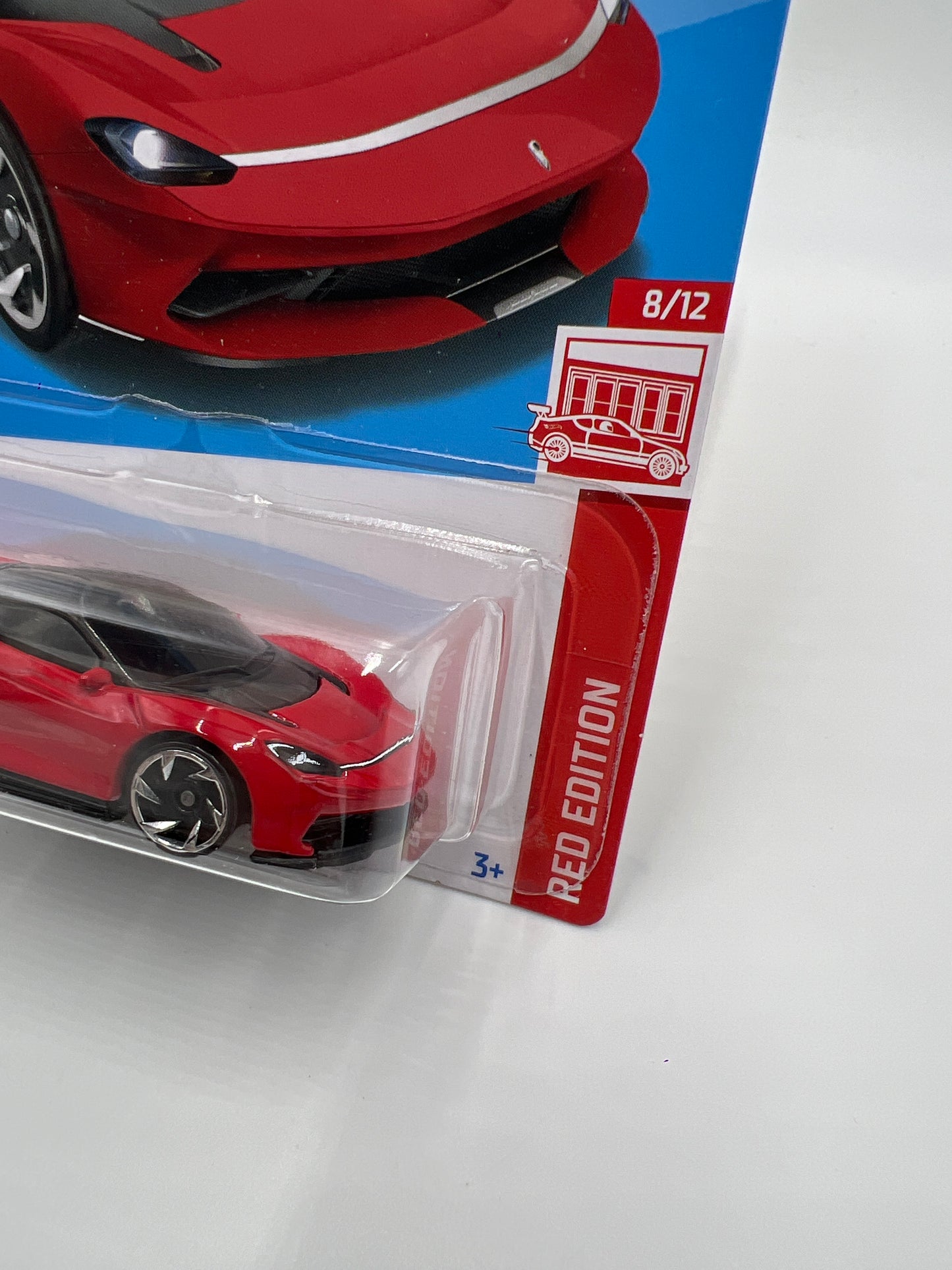 2022 Hot Wheels Target Exclusive Red Edition #171 Automobili Pininfarina Battista Red