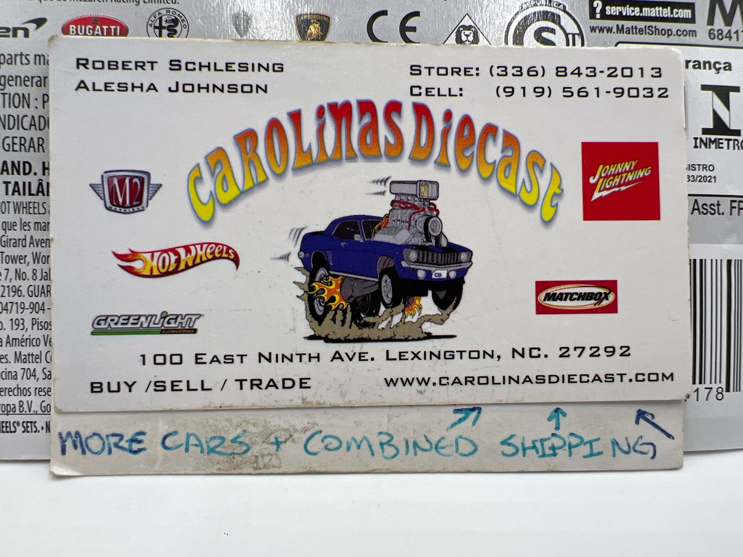 Hot Wheels Premium Exotic Envy #4 94 Bugatti EB110 Blue 243H