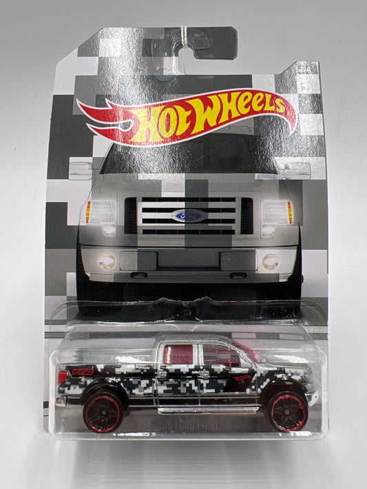 Hot Wheels Walmart Camouflage Series #3 2009 Ford F-150 Silver 160M