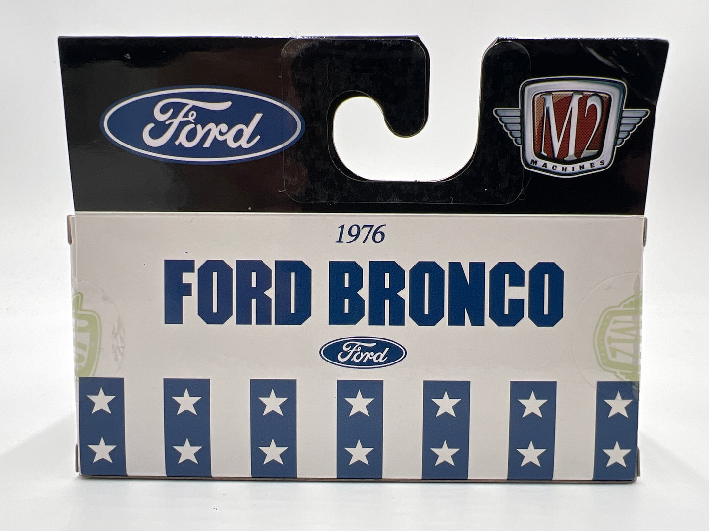 M2 Machines 1976 Ford Bronco Orange/White R75